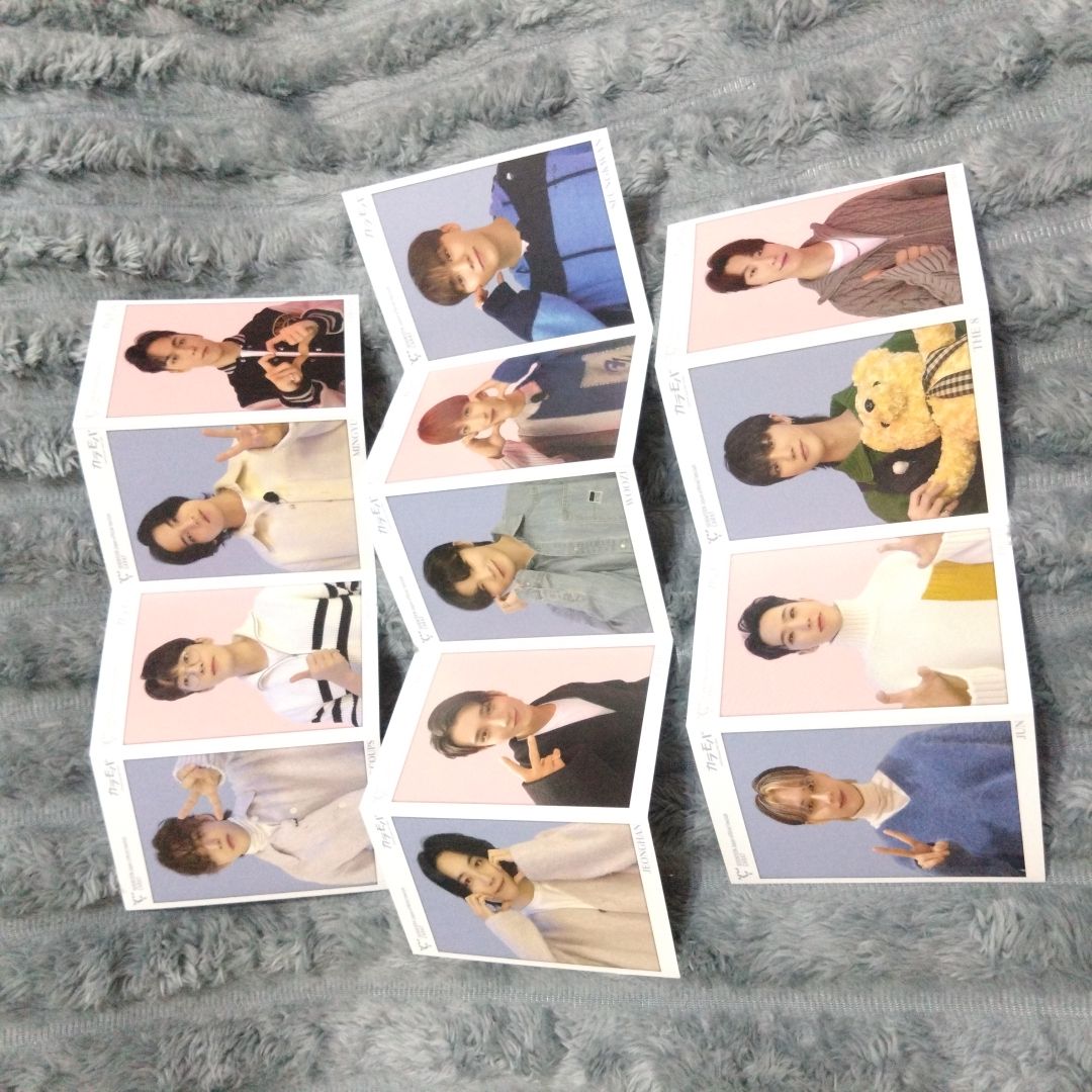 SVT |  23年 日本W會員卡 13人整套 風琴卡