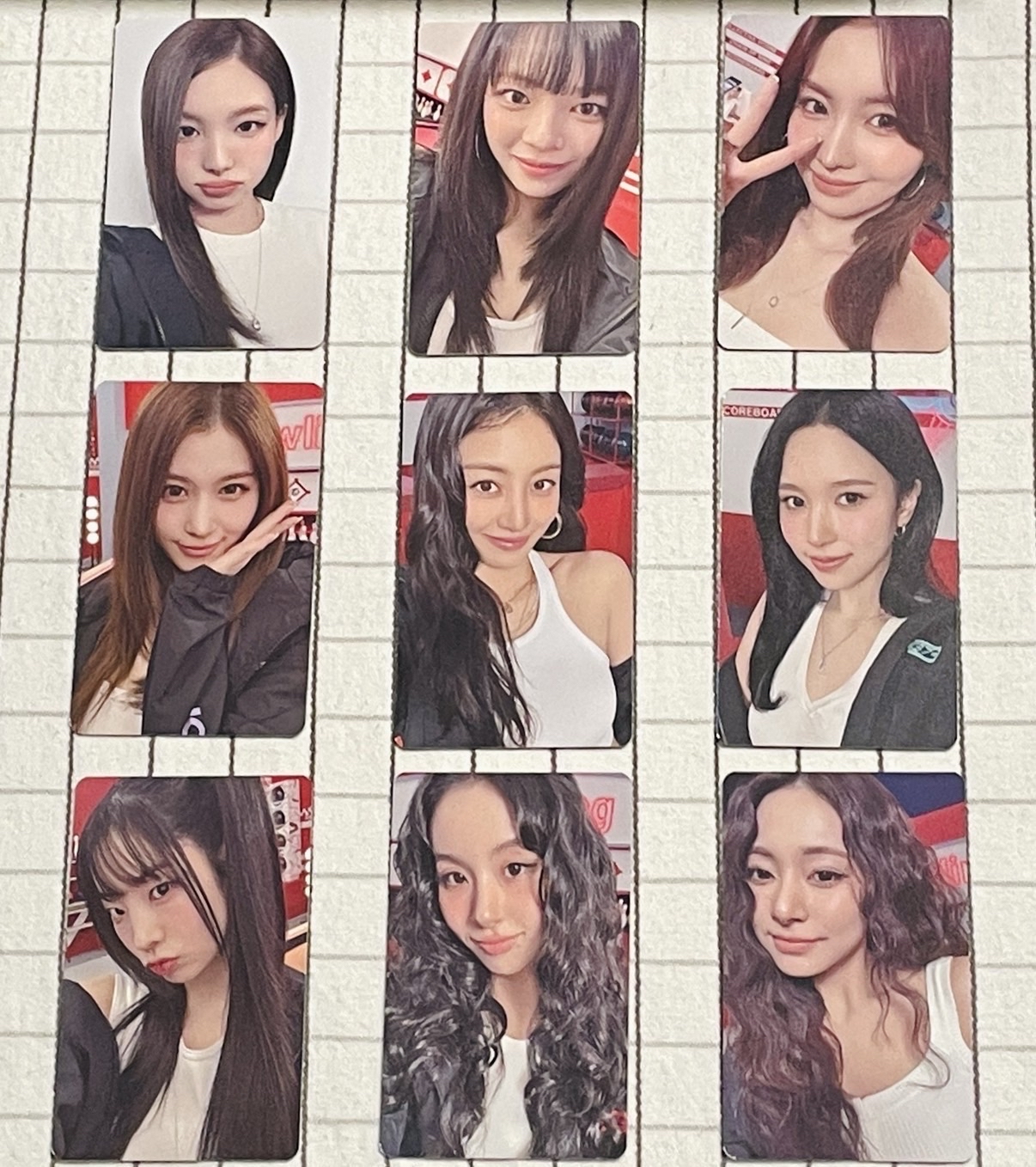 TWICE 新國立 滿額卡 分成員