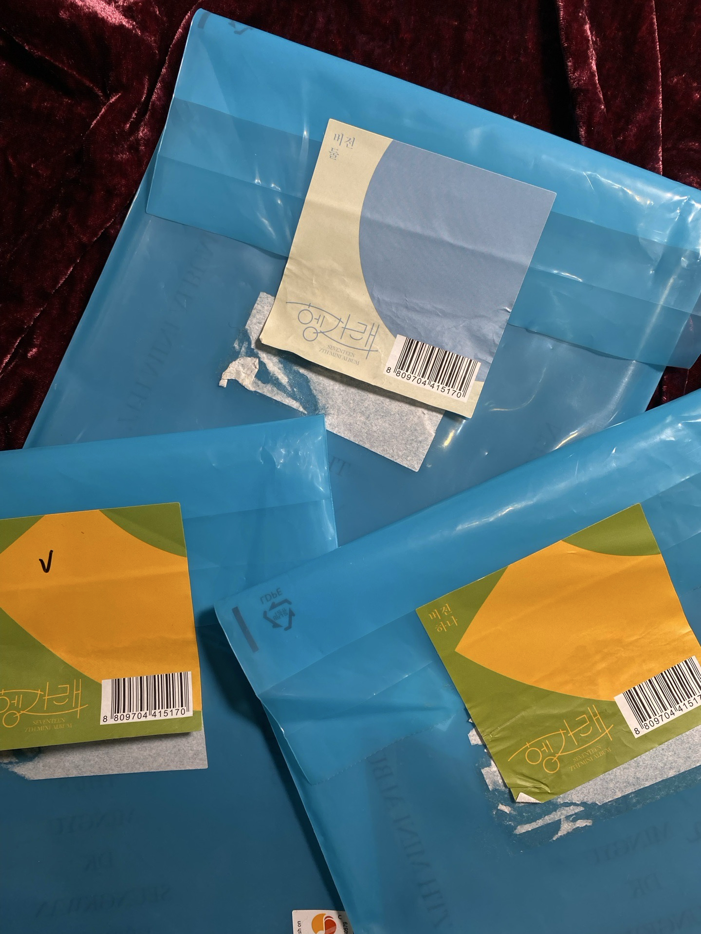 ⎝SEVENTEEN⎞超優惠❤️‍🔥헹가래(Heng:garae) Hana / Dul ver. 全專 特典