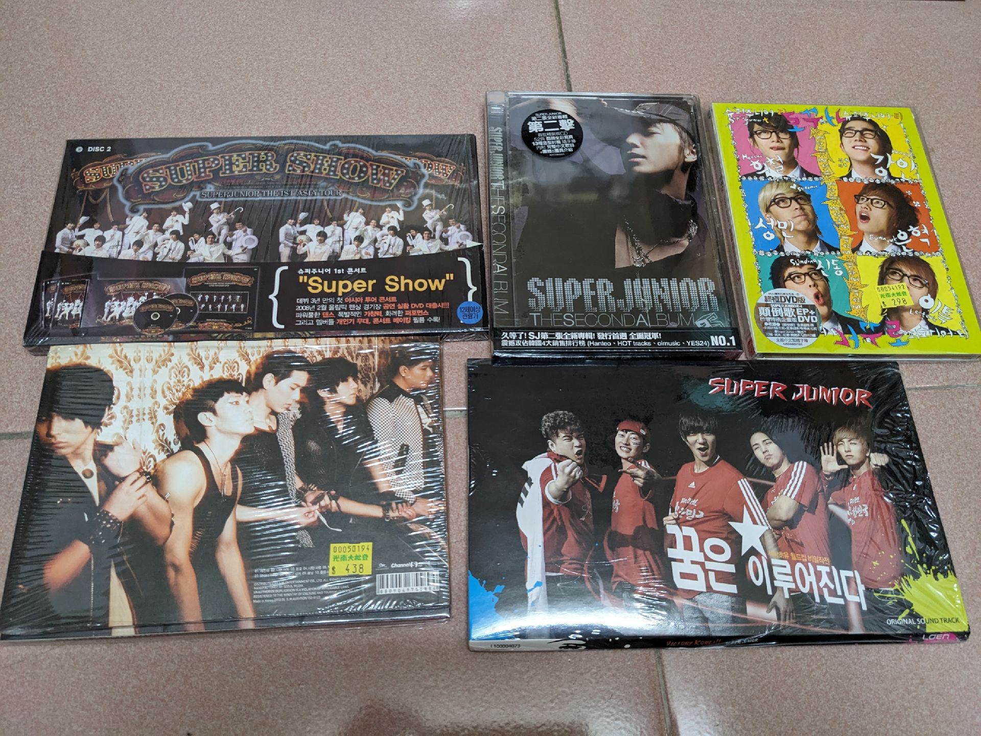 Super Show 1 DVD（僅拆檢）