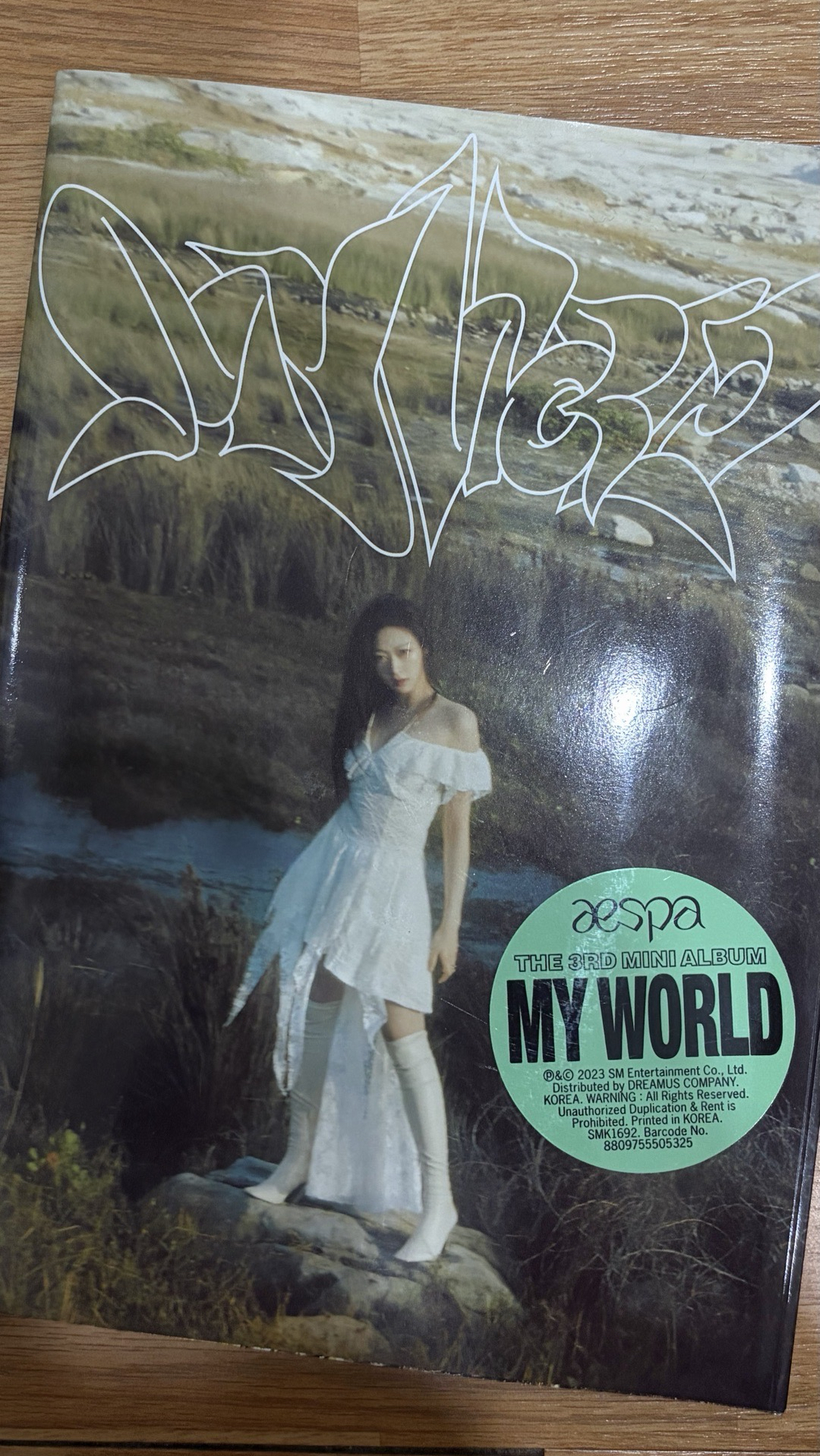 aespa迷三My World i版吉單封