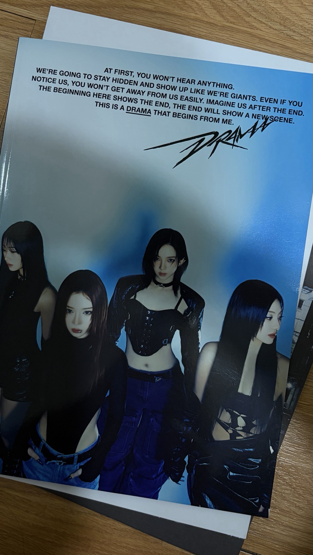 aespa 迷四drama版 海報是冬