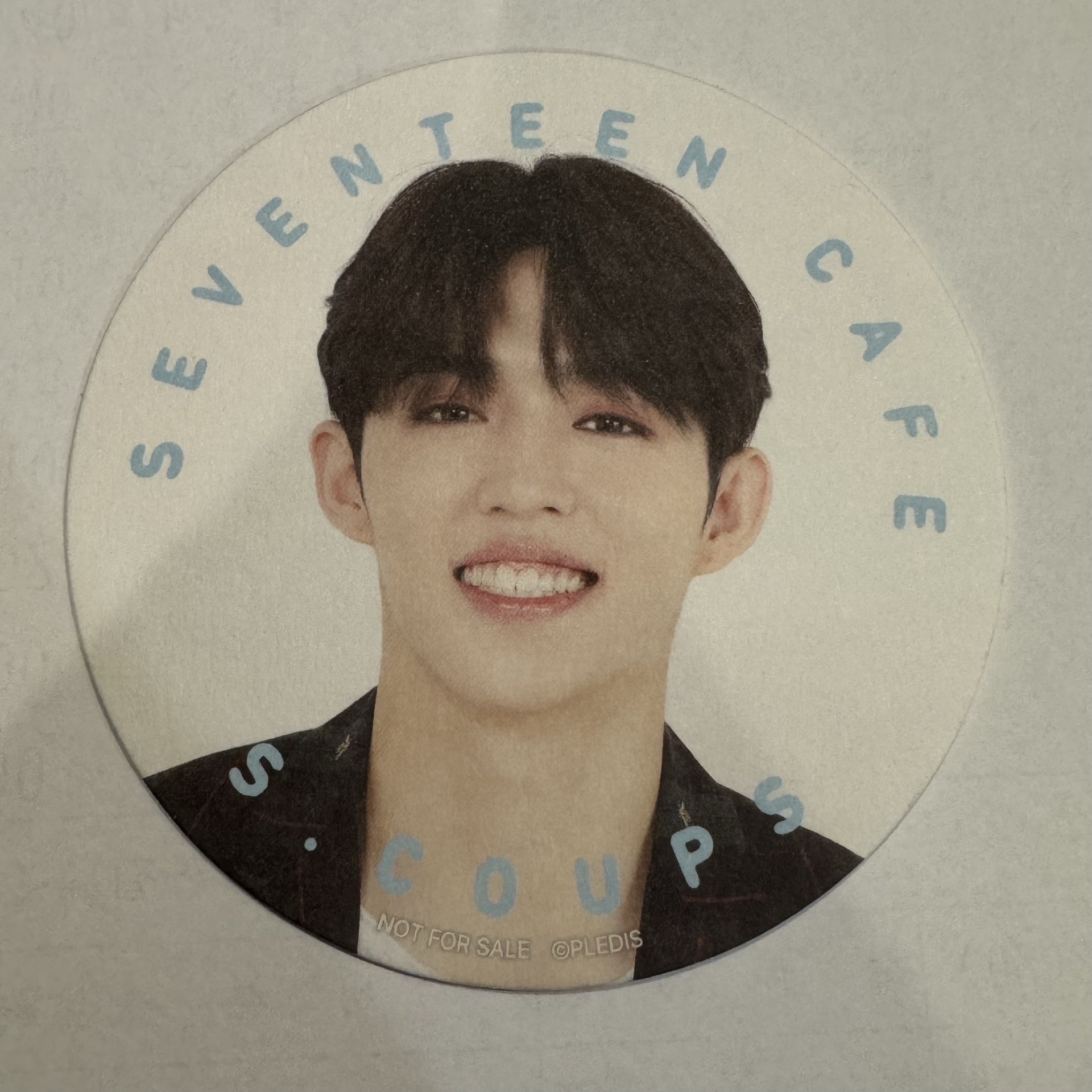 2018 cafe S.Coups 杯墊