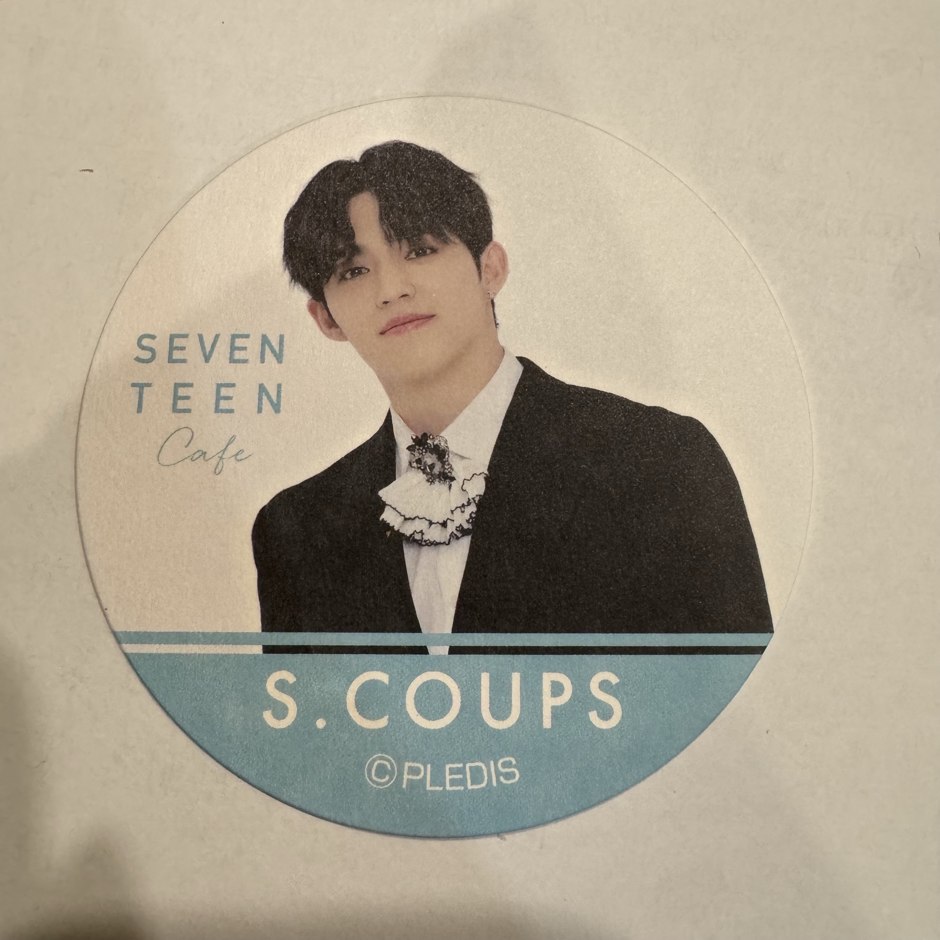 2019 cafe S.Coups 杯墊