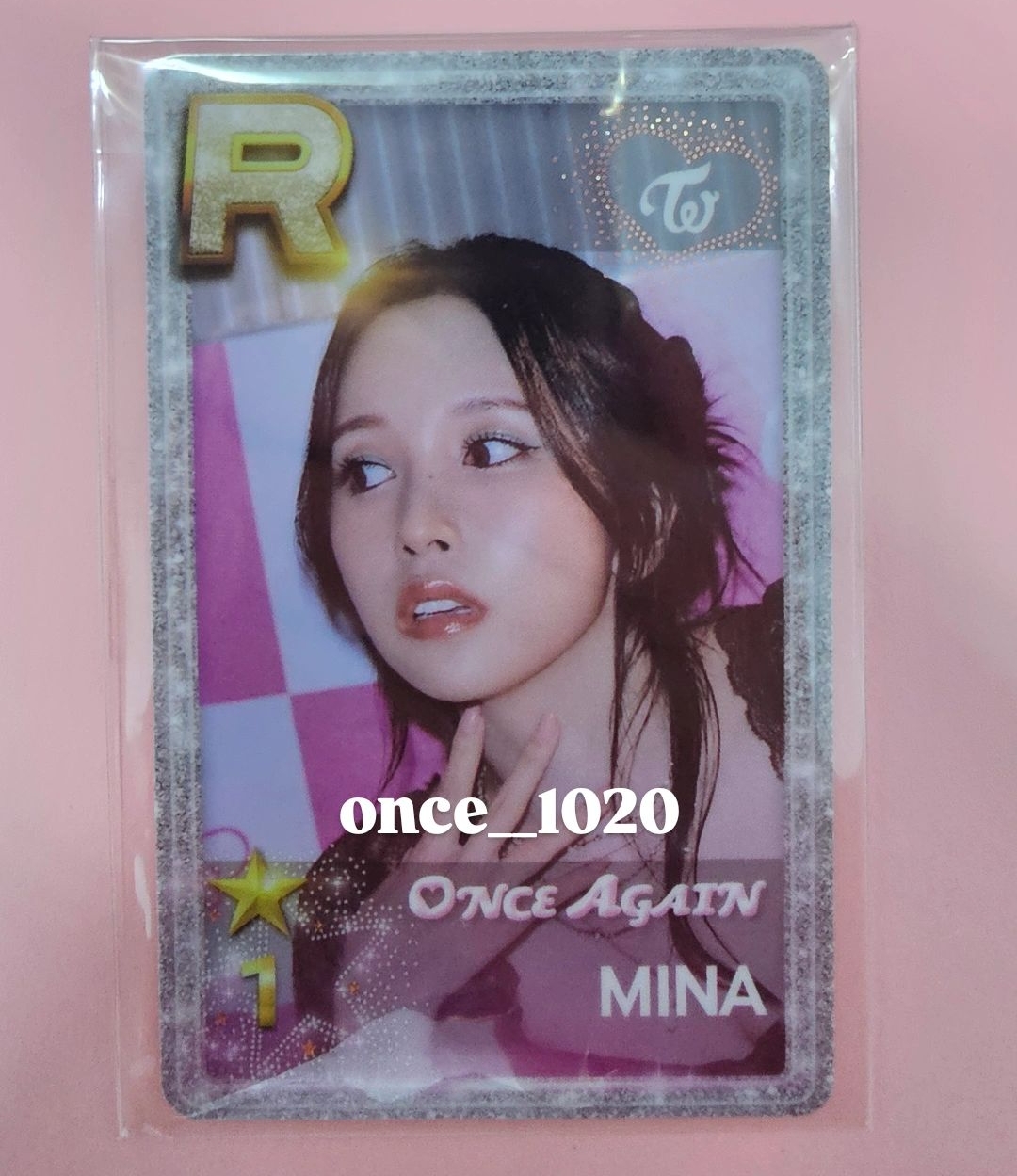 MINA Once Again superstar 遊戲卡