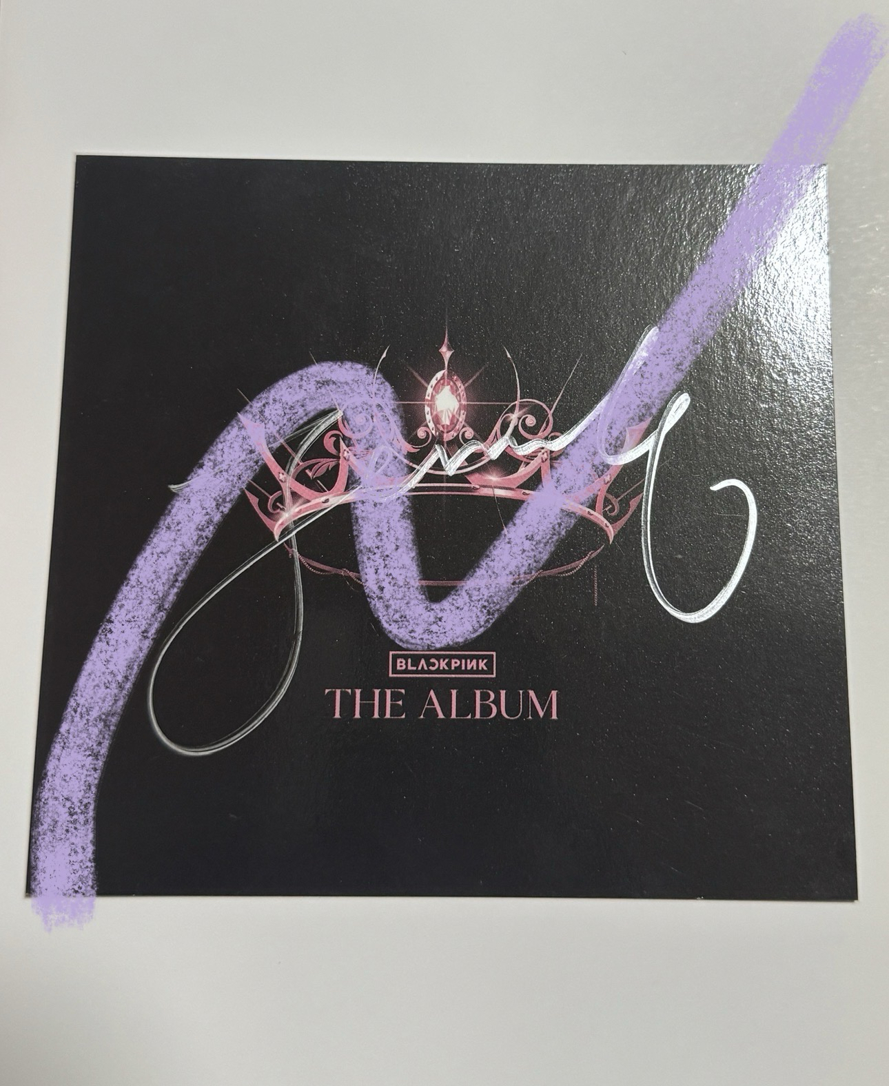 THE ALBUM  簽名卡 Jennie