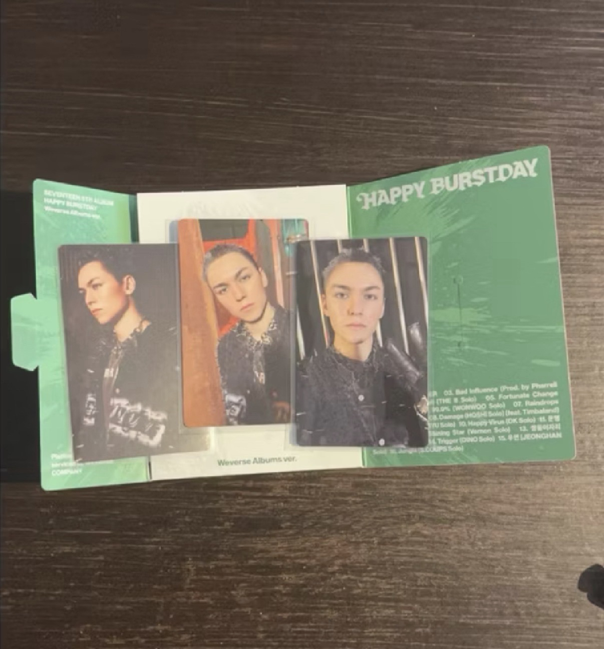 SEVENTEEN Vernon 小卡們/專輯-2