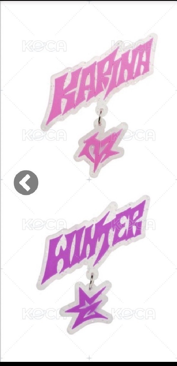 aespa 日巡 手燈裝飾