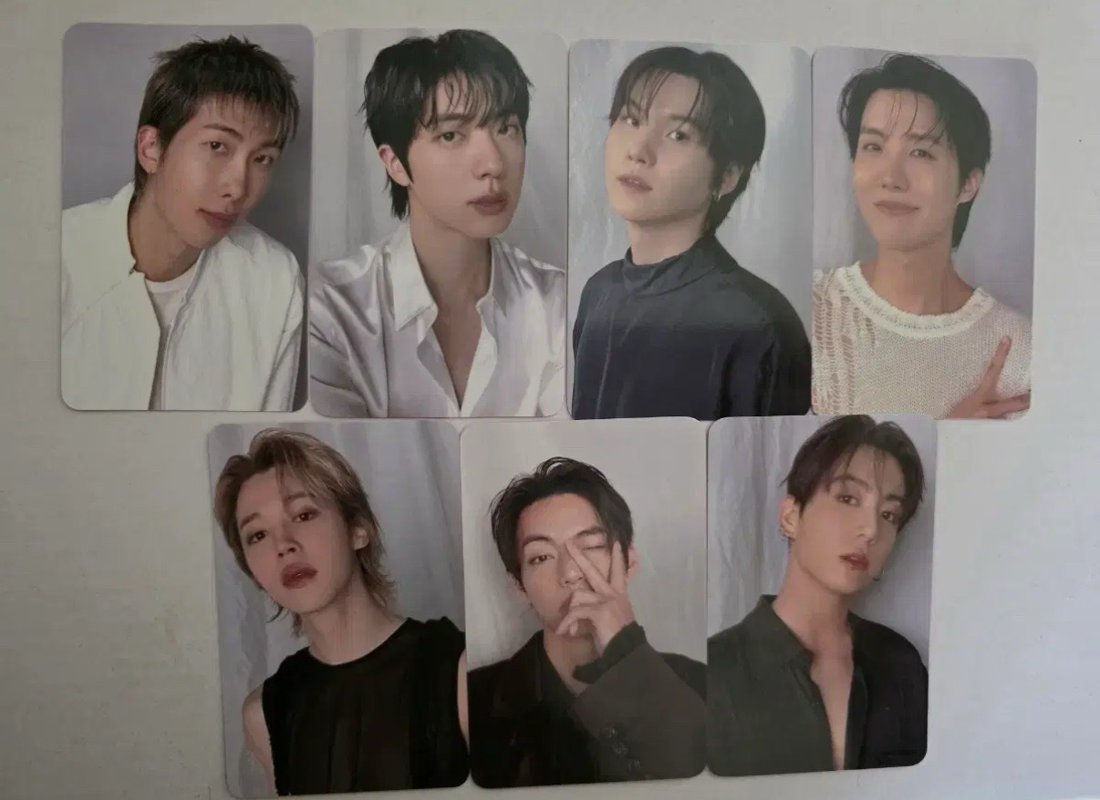 BTS 阿米粽 小卡 一套 完整