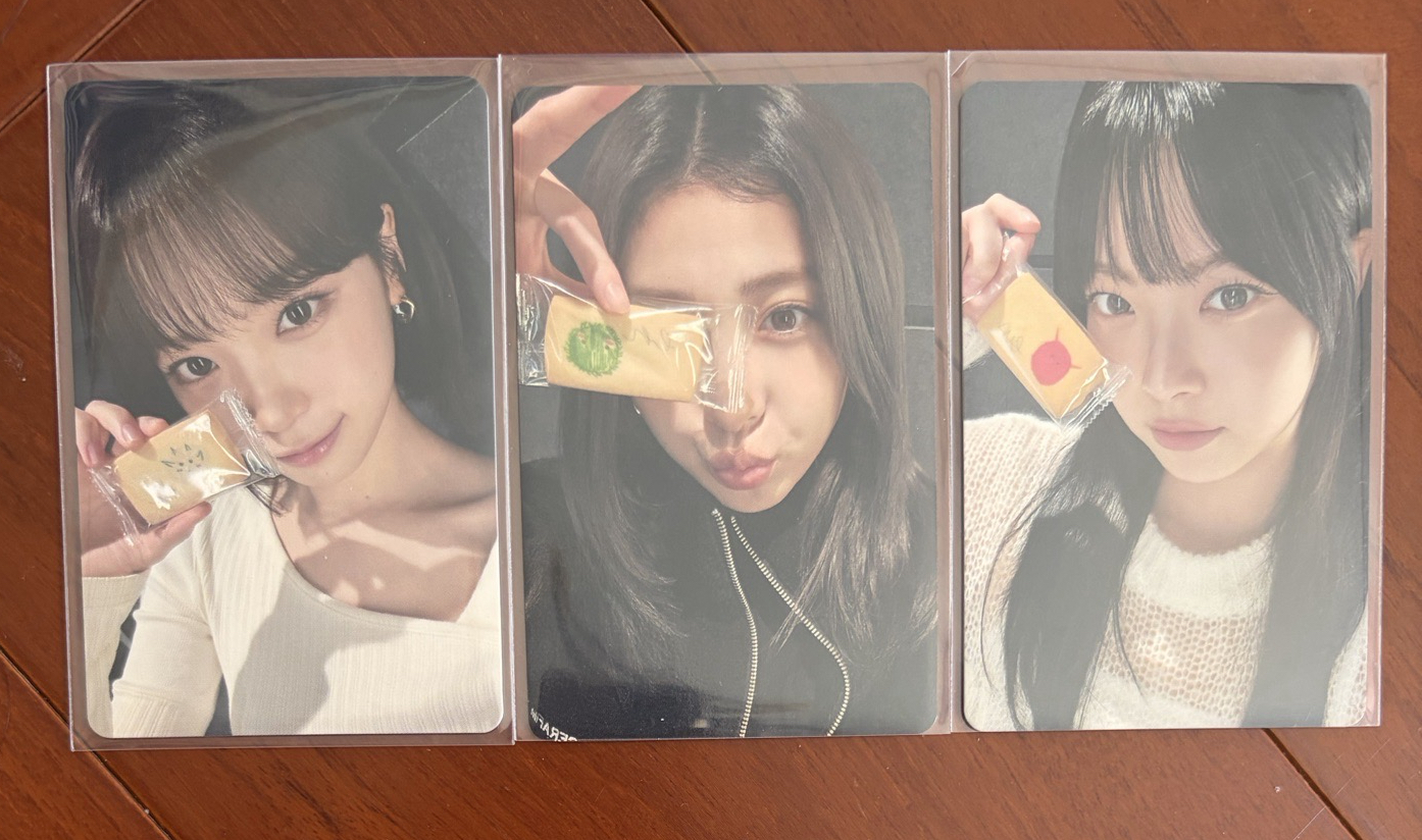 采源 允真 恩採 CRAZY JP 周邊卡 餅乾卡