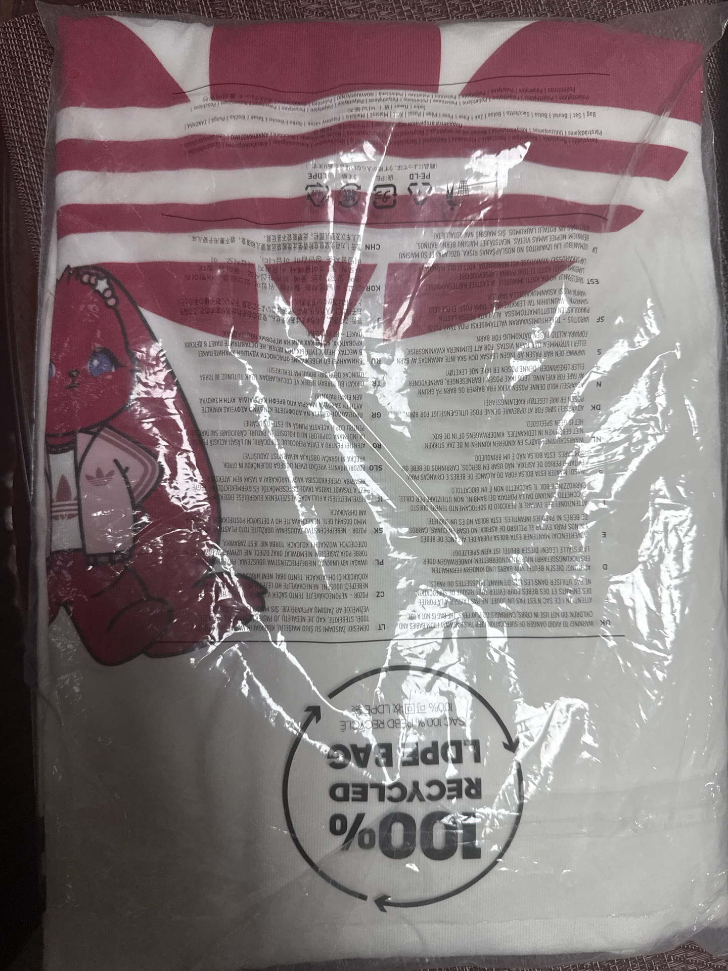 雨琦xaididas聯名T