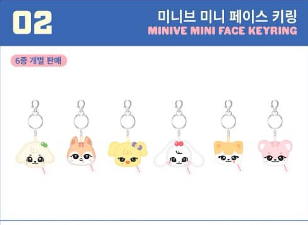 IVE 安員 大頭娃鑰匙圈 全新未拆