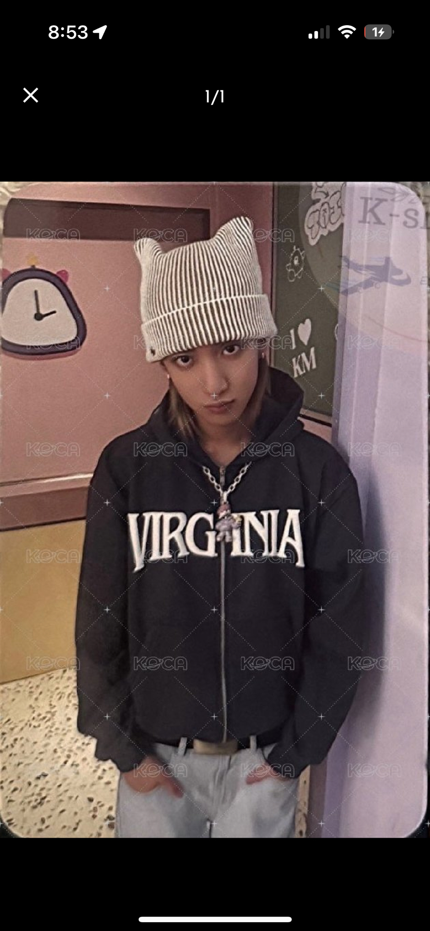 迷你一 MM 線下 簽售卡 發呆版