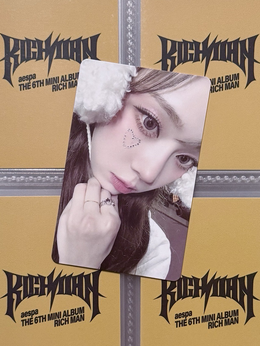 WINTER KMS特典卡 耳罩冬