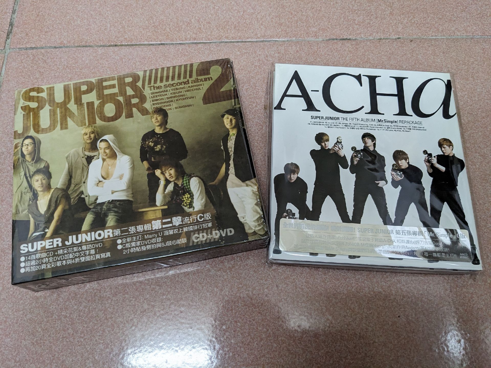Super Junior A-Cha+正規二輯台壓