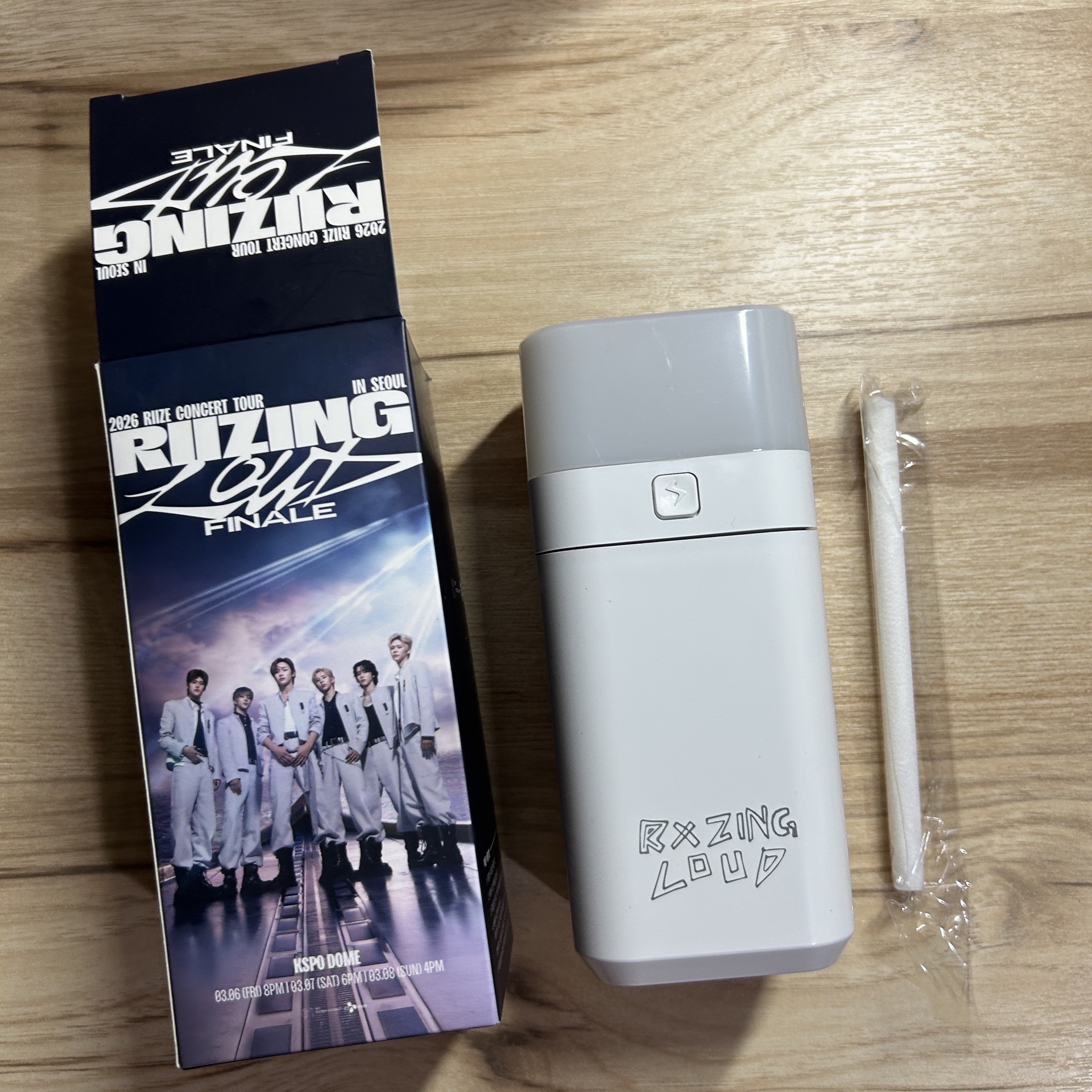 RIIZING LOUD 韓國安可DAY2 VIP禮 加濕器