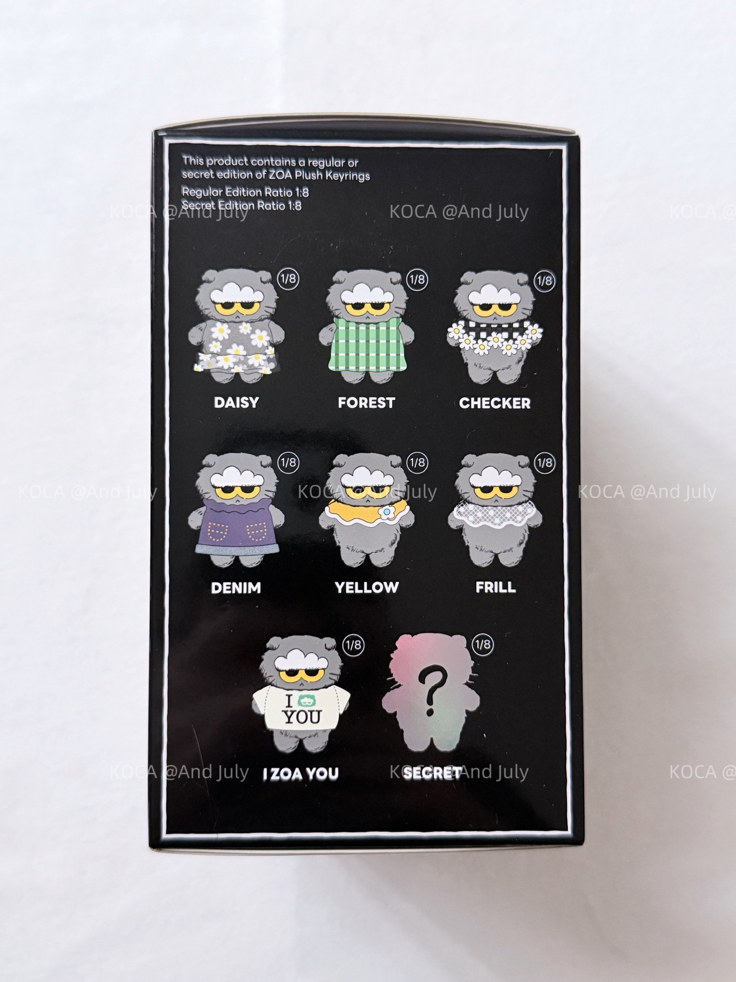 現貨未拆 ZOA隨機盲盒