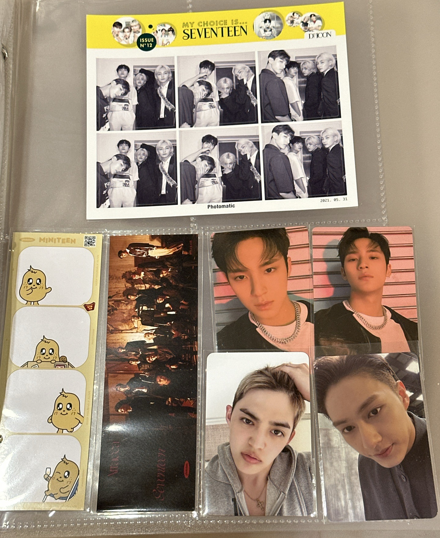 Dicon 貼紙 kimja+團體拍貼