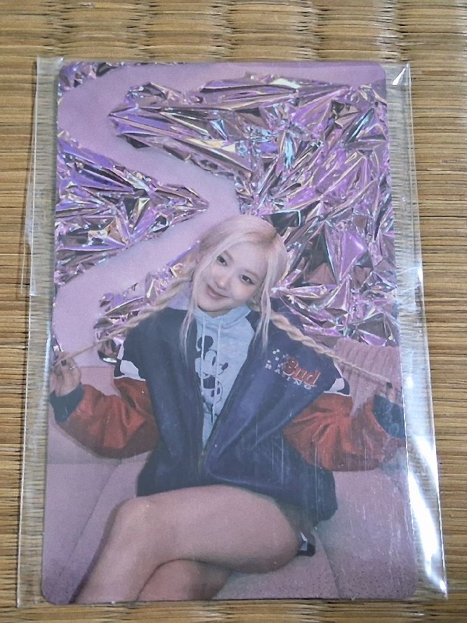 rosie tbl 出道9週年 特典卡 