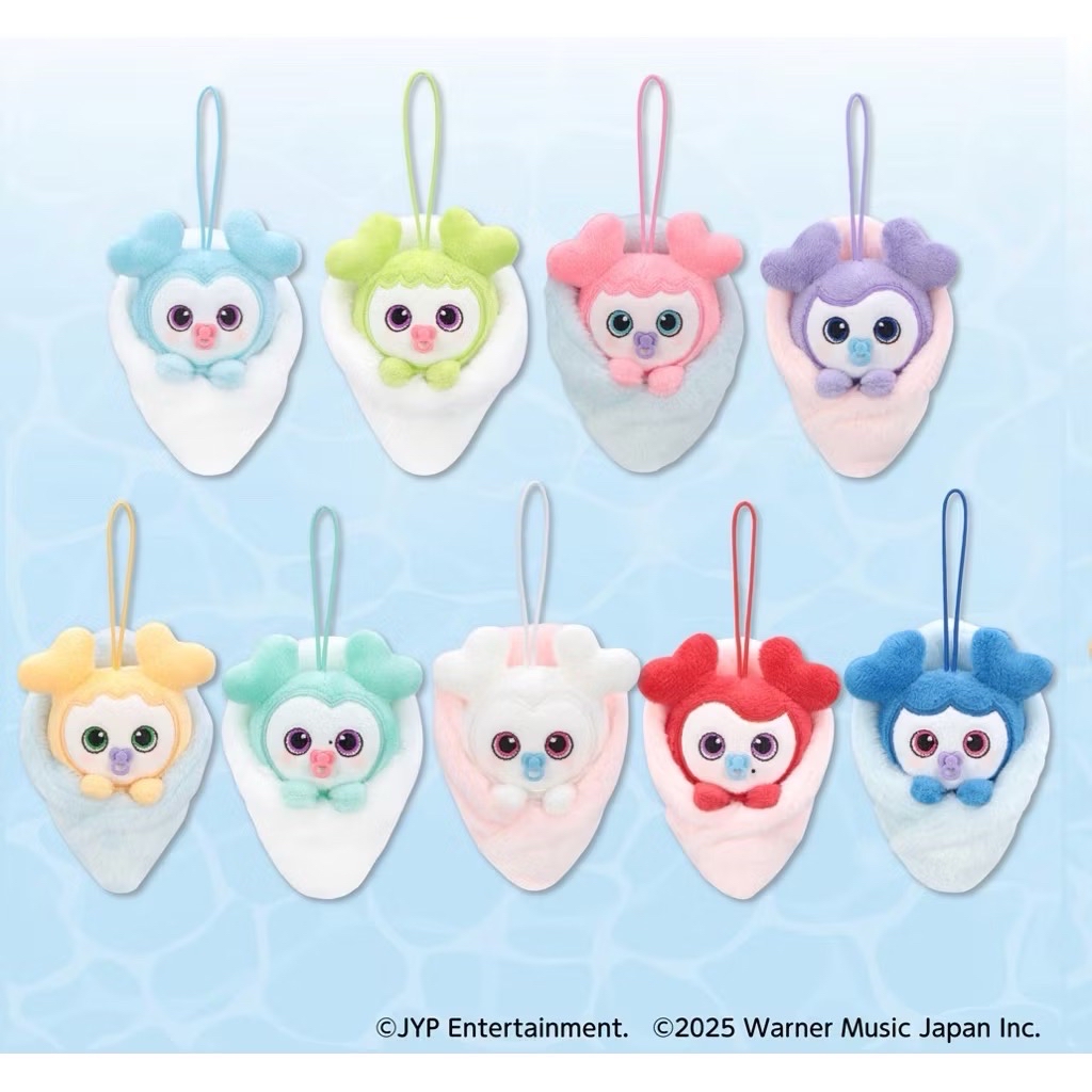 TWICE GIGO MIVELY 襁褓+髮夾綁售