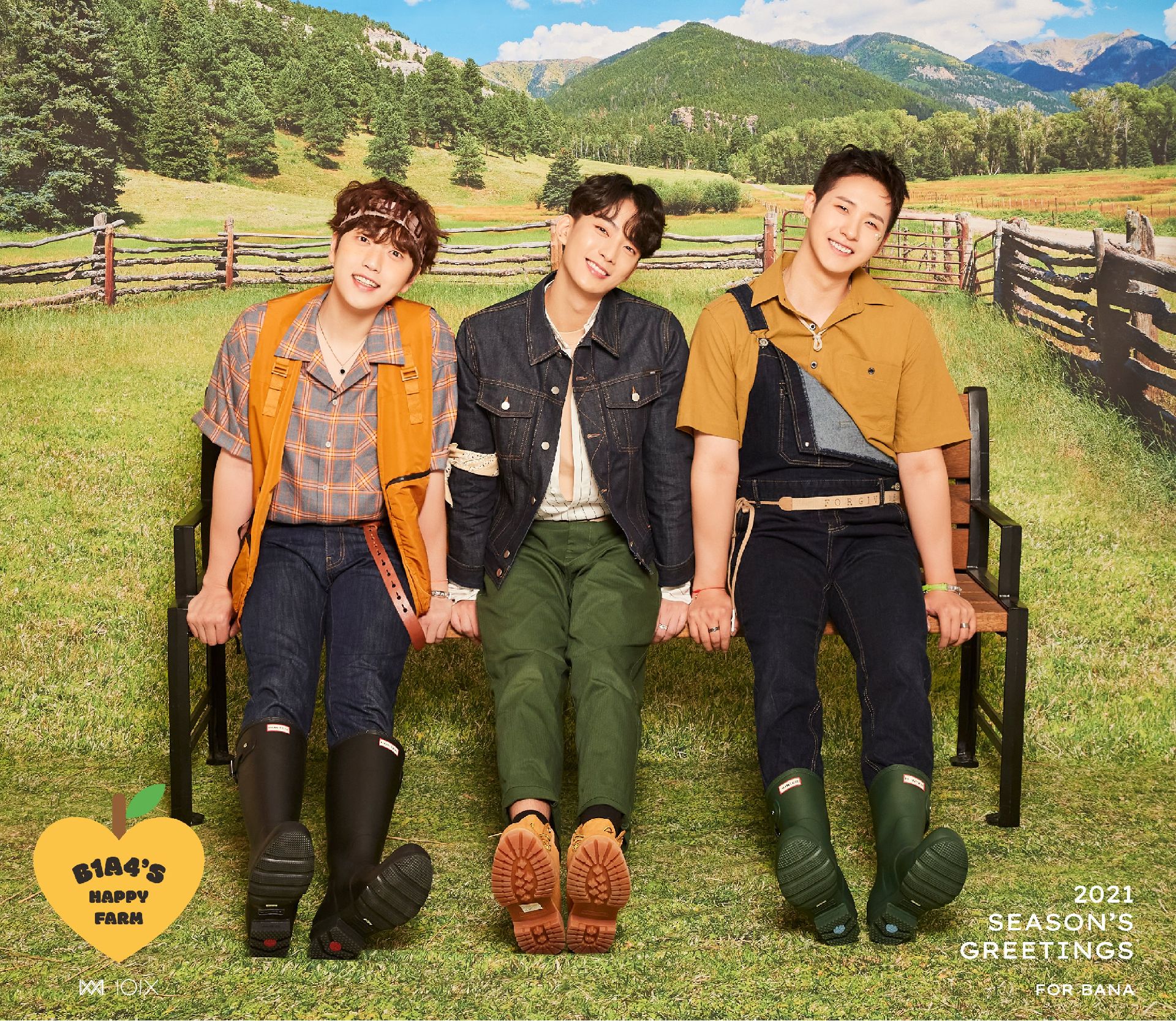 2021 SEASON'S GREETINGS [B1A4'S HAPPY FARM] 