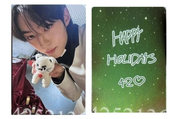 道勳2025 SBS打歌卡