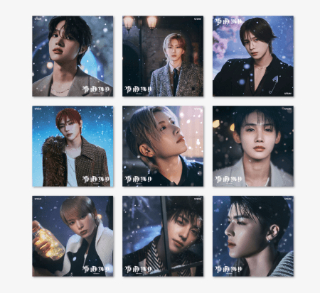 雪明かり單封空專