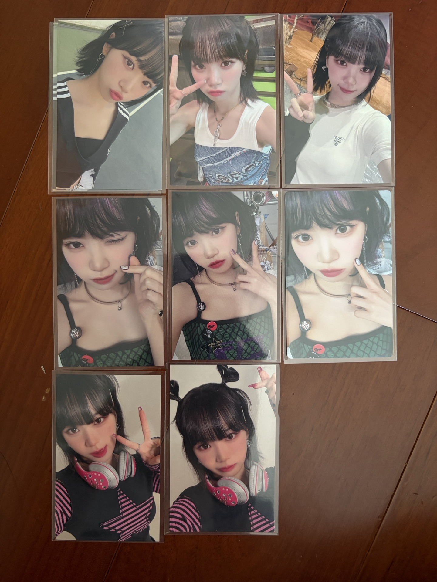 LE SSERAFIM 采源 UNFORGIVEN 日專 小卡 特典 日咖 環球