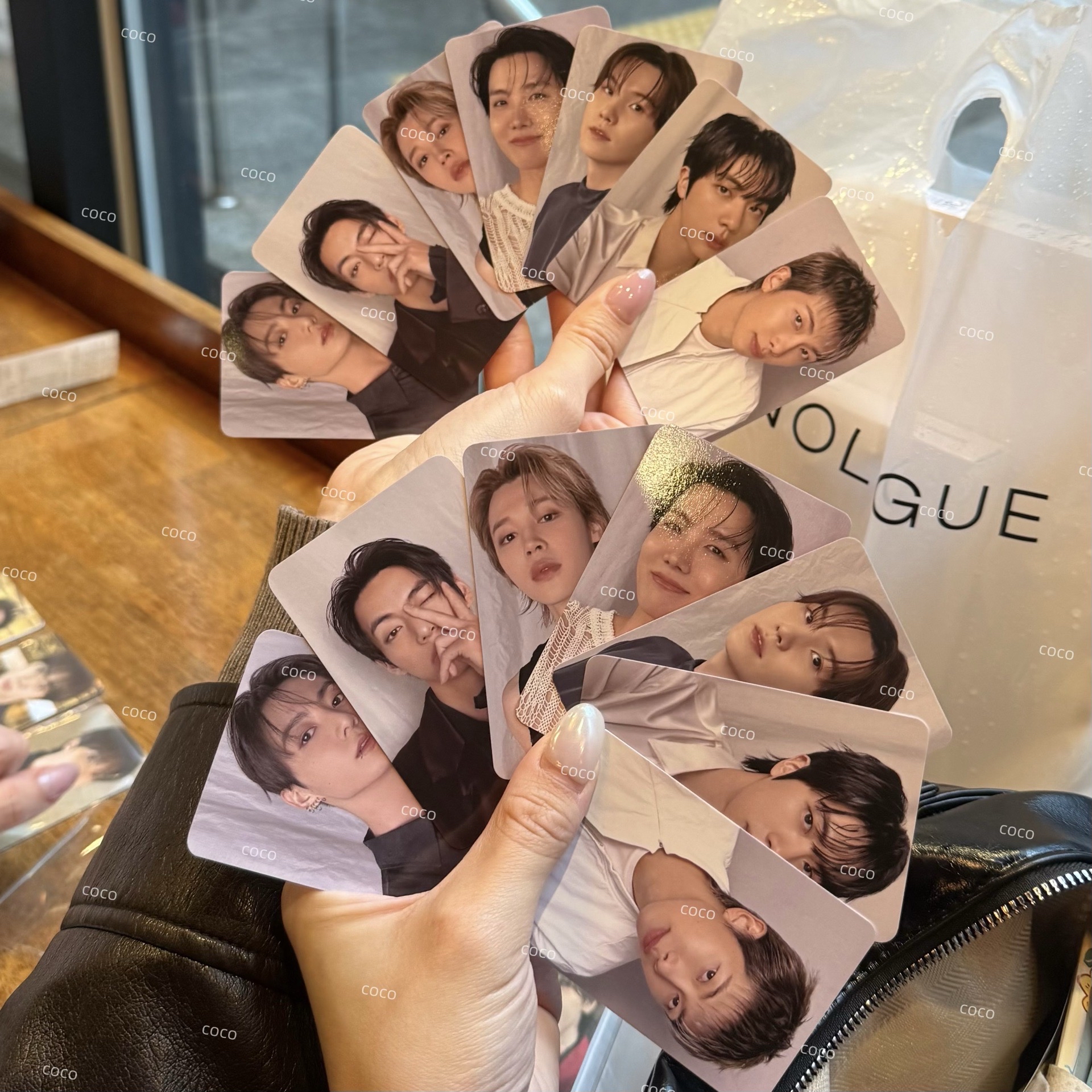 BTS 高陽首場 zone卡 一套除智旻