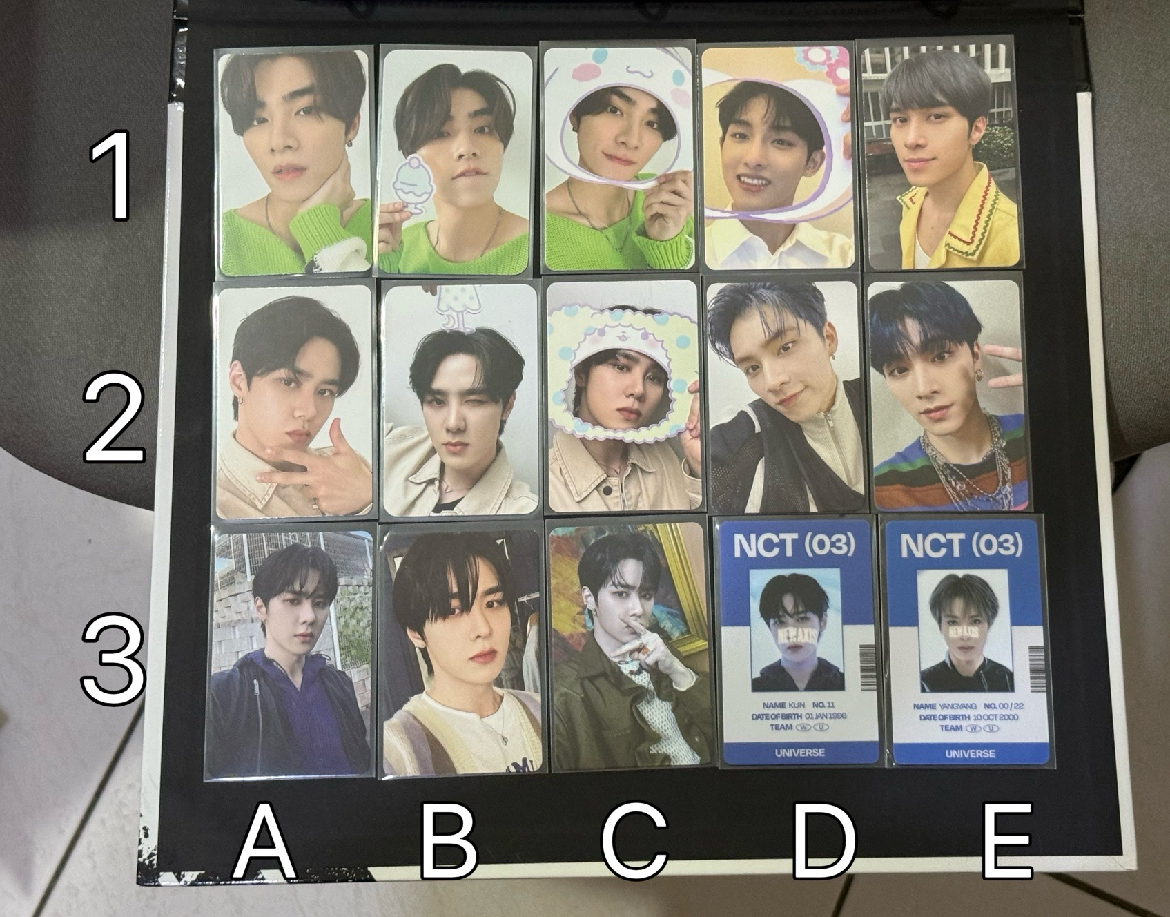 NCT小卡出清-2 威神 鐵亨錕昀揚