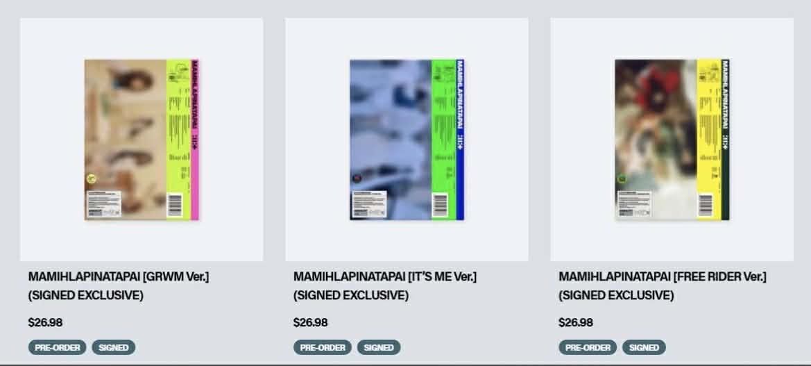 ⭐MAMIHLAPINATAPAI PB 專輯 GRWM ver.