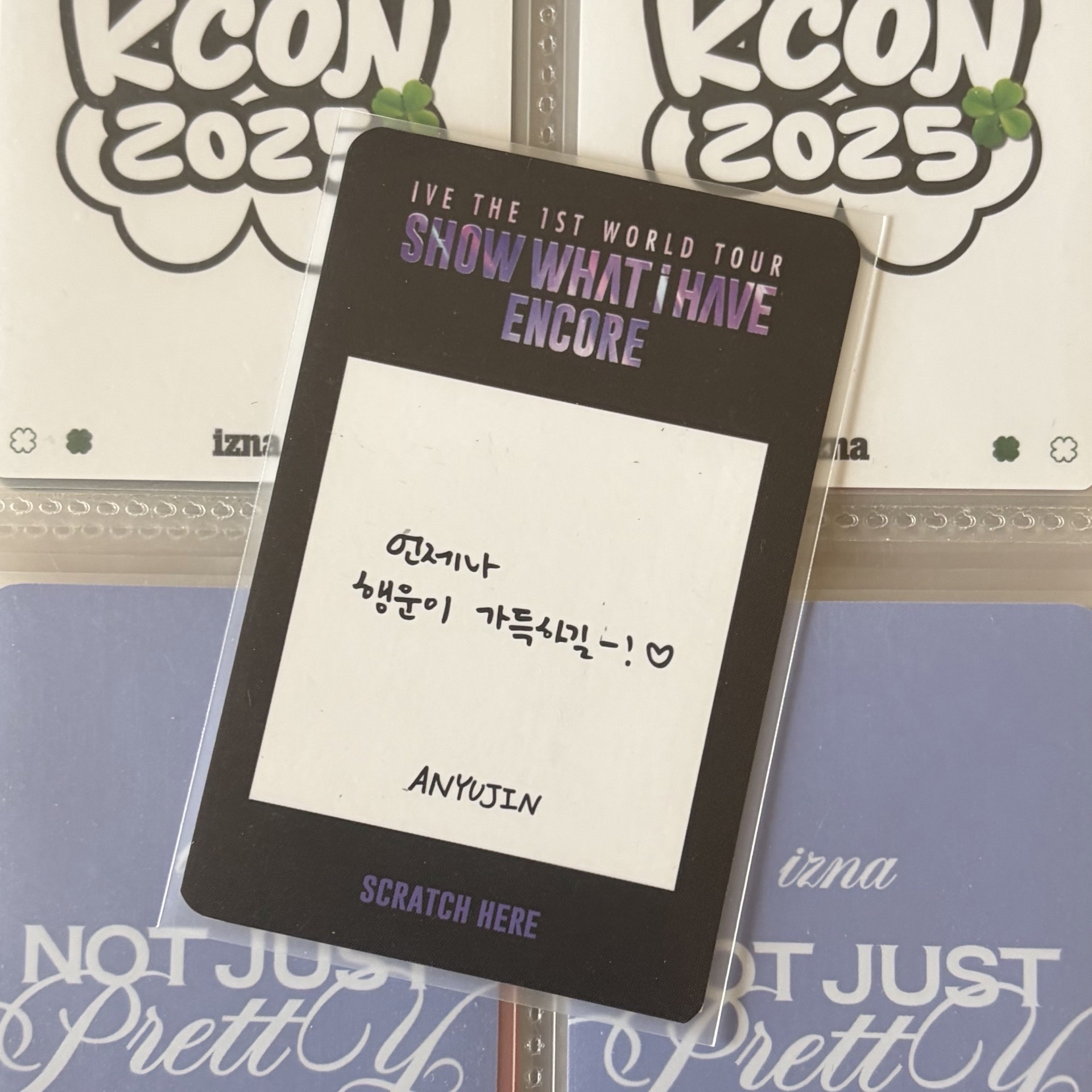 ⚪️一巡韓安隨機刮刮卡 安