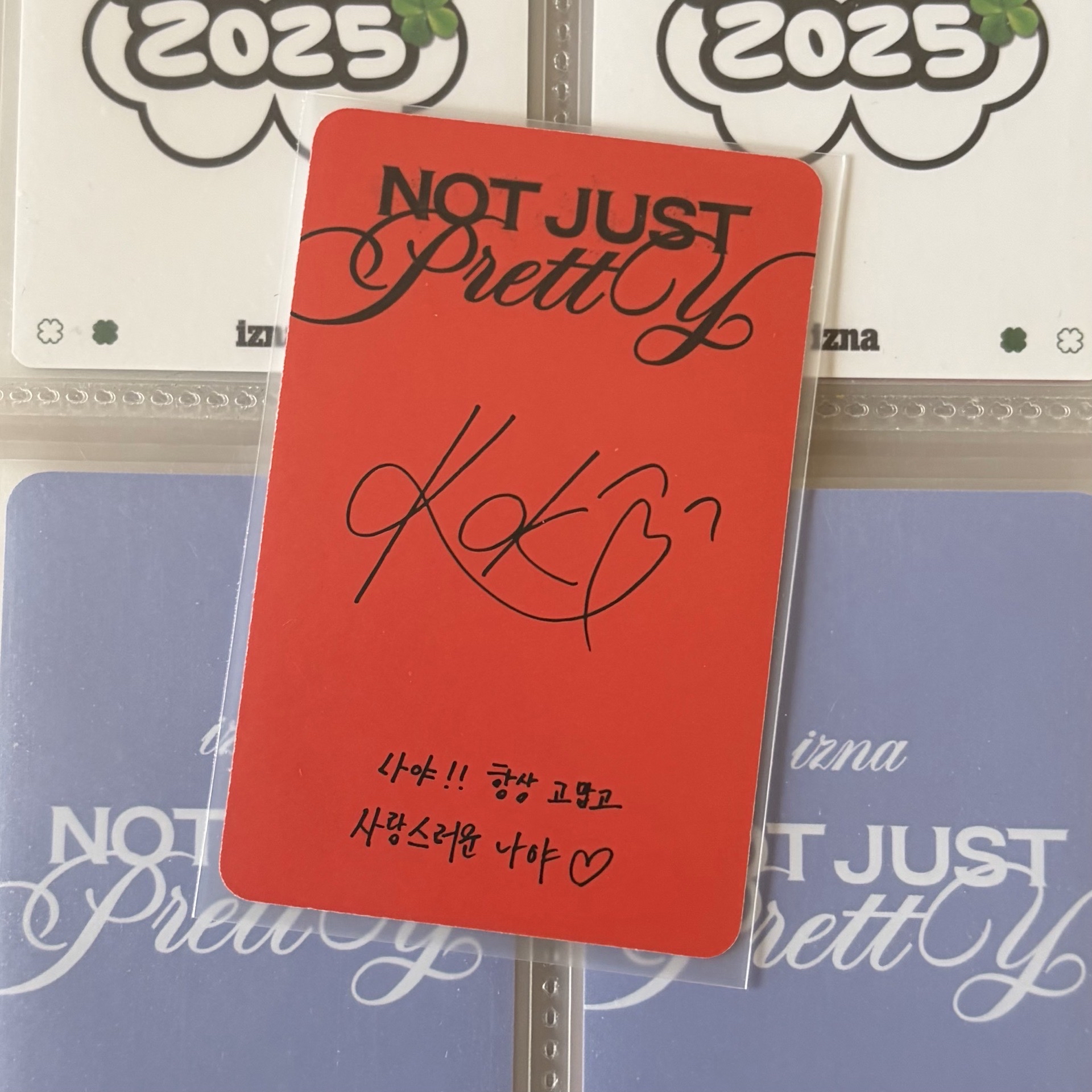 ⚪️迷二紅版專卡 扣（手繪卡背）