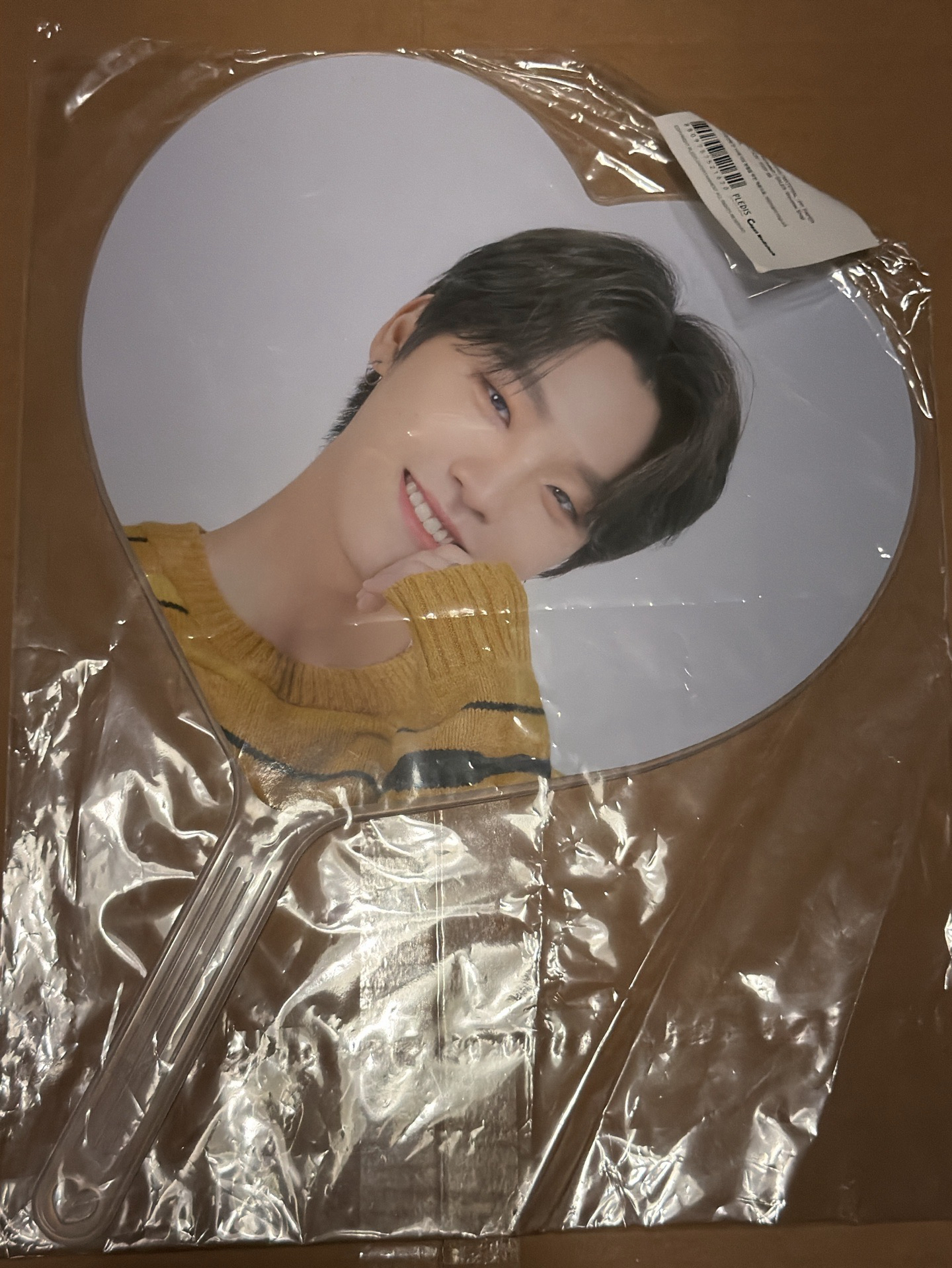 （現貨 紙箱寄出 可當日寄出）seventeen 李燦 愛心扇子