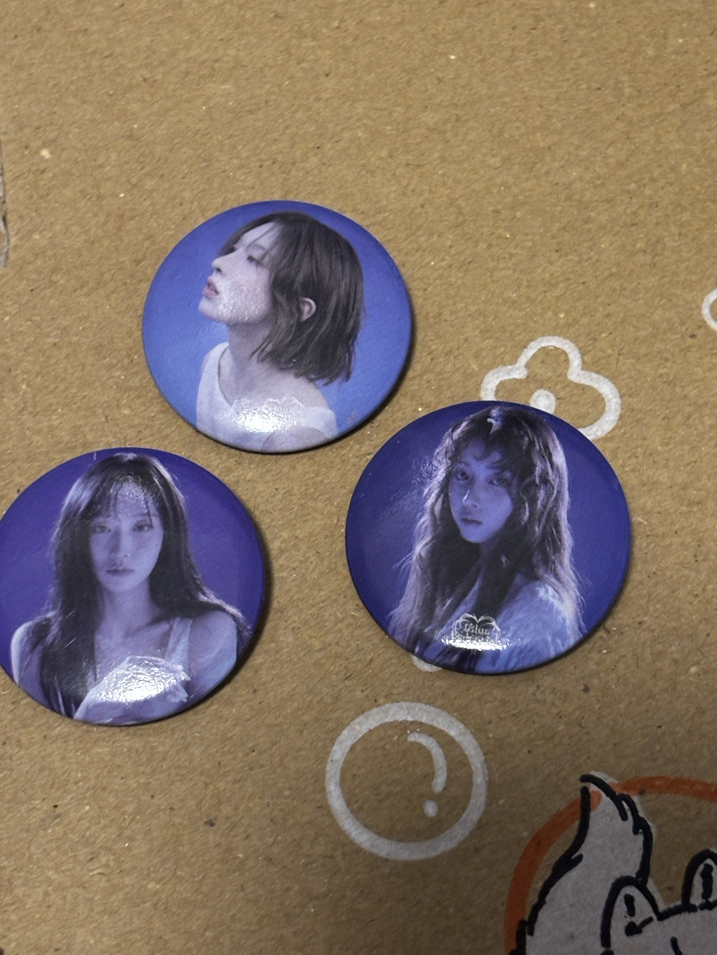 NMIXX正規一 sr預售贈品徽章