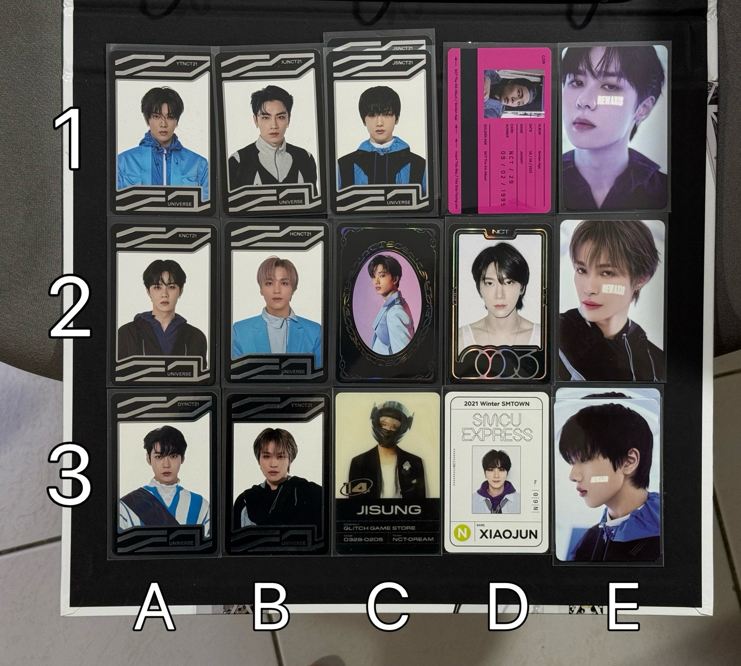 NCT小卡出清-4 ID卡 官拍