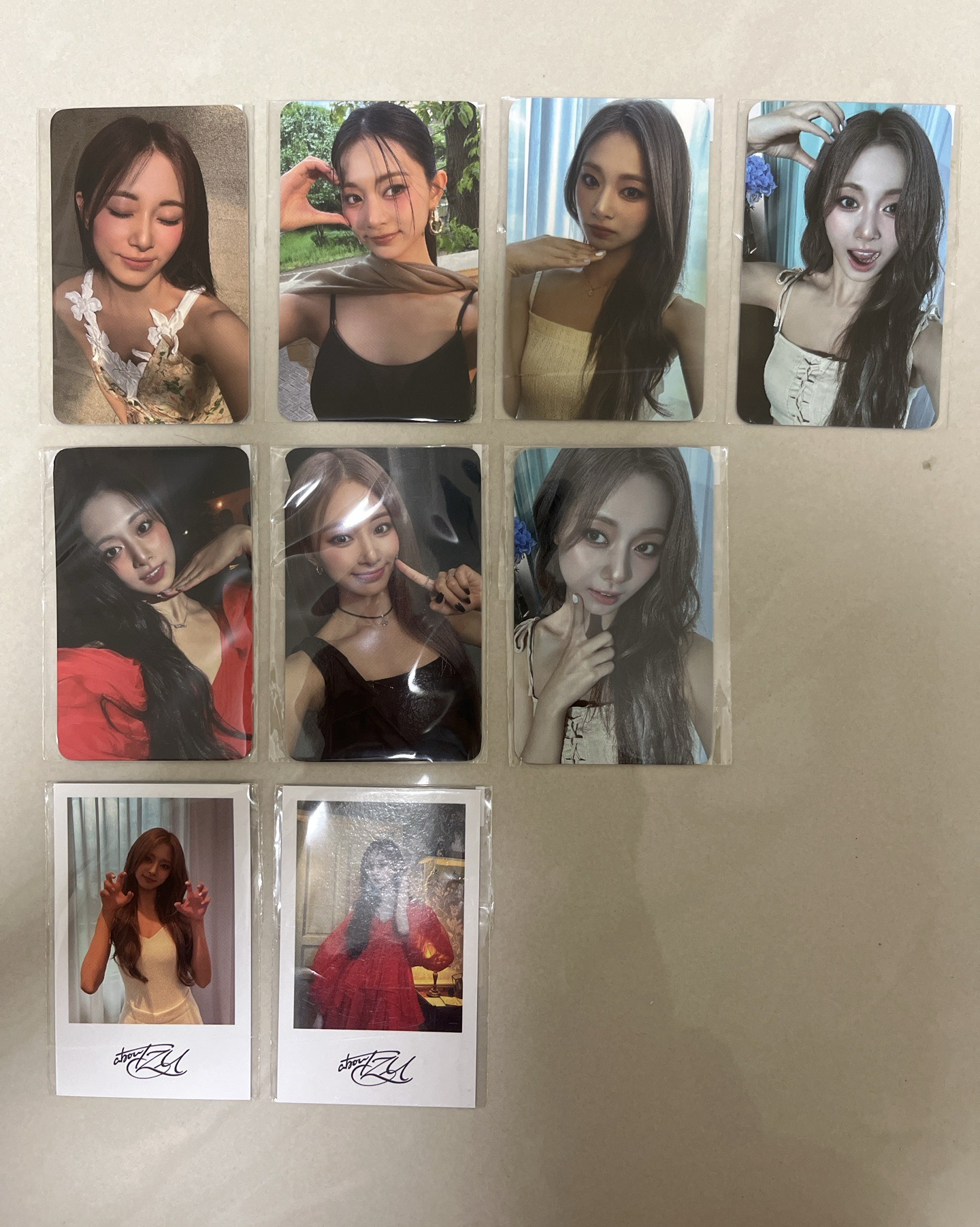 子瑜 Solo JYP 特典卡