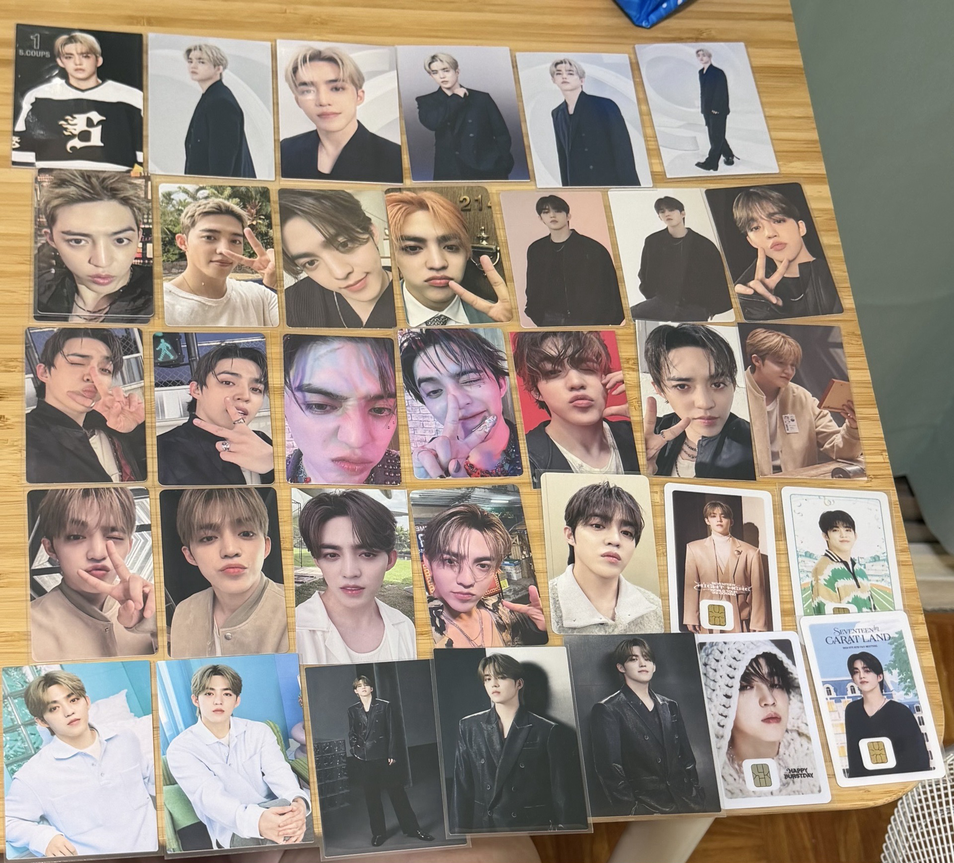 SEVENTEEN S.coups 小卡們