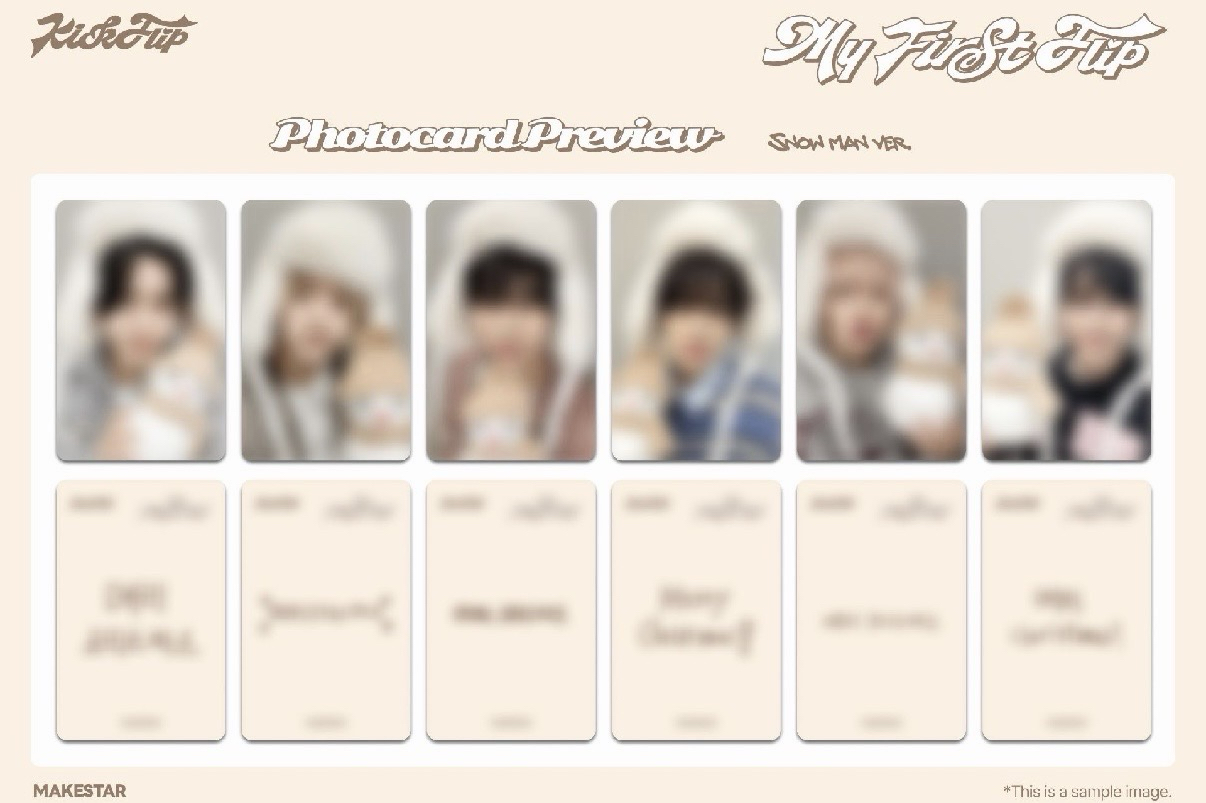 KickFlip 迷三MS簽售卡+專 雪人