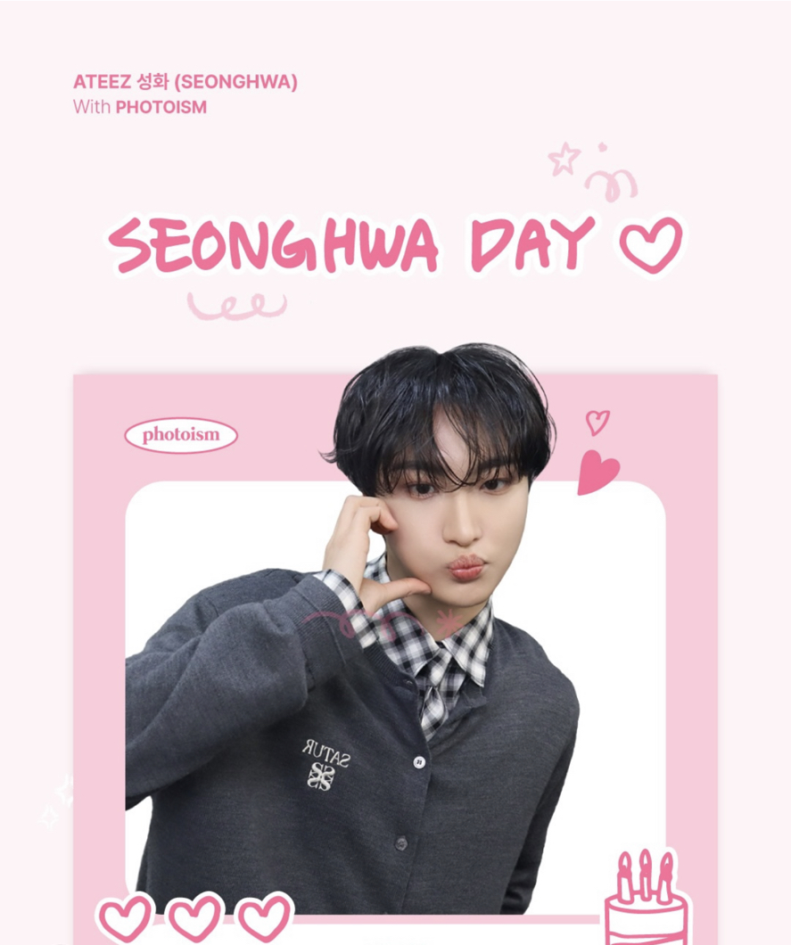 在台現貨 朴星化 Photoism 人生四格卡 生日框