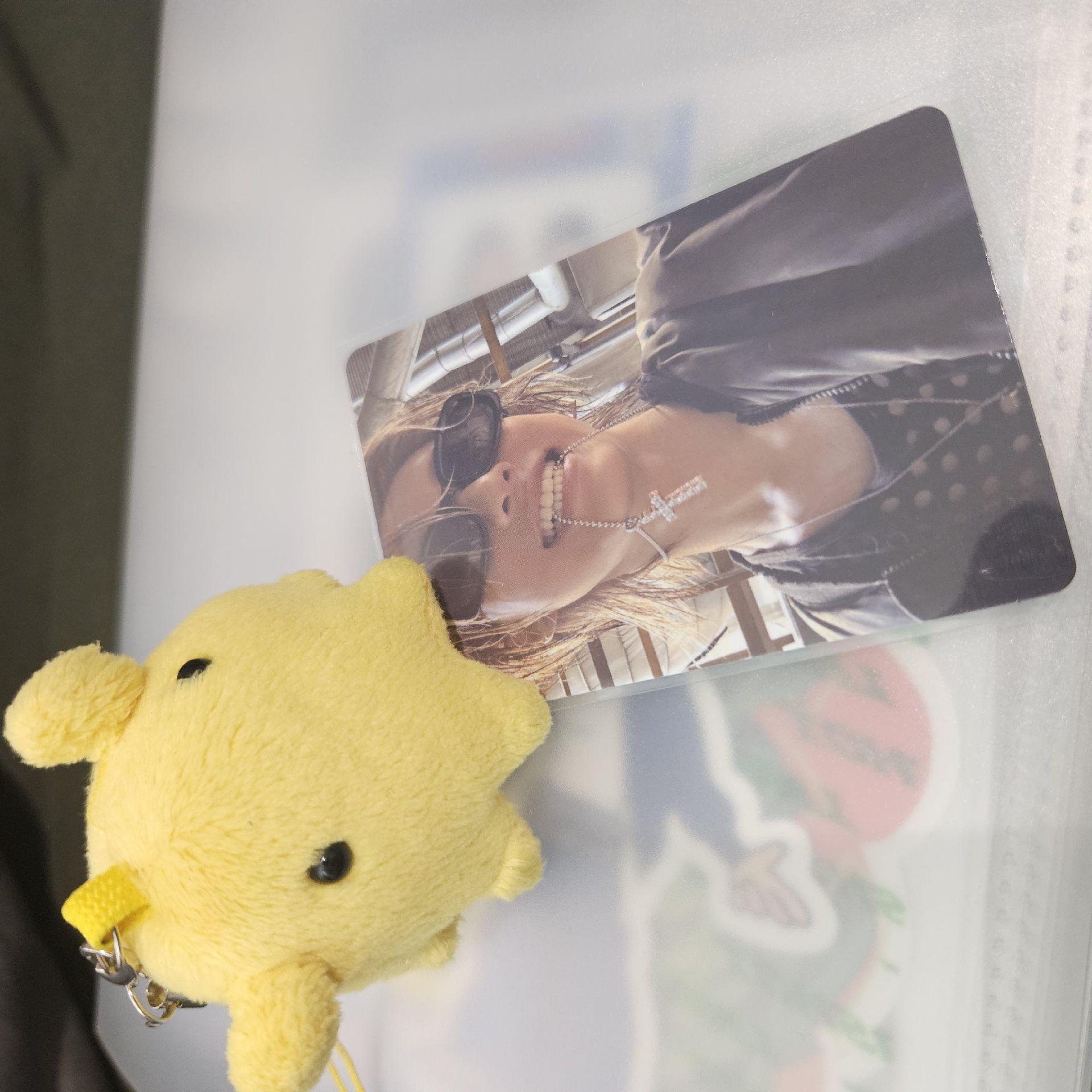 woojin 叼項鍊 雜誌專卡