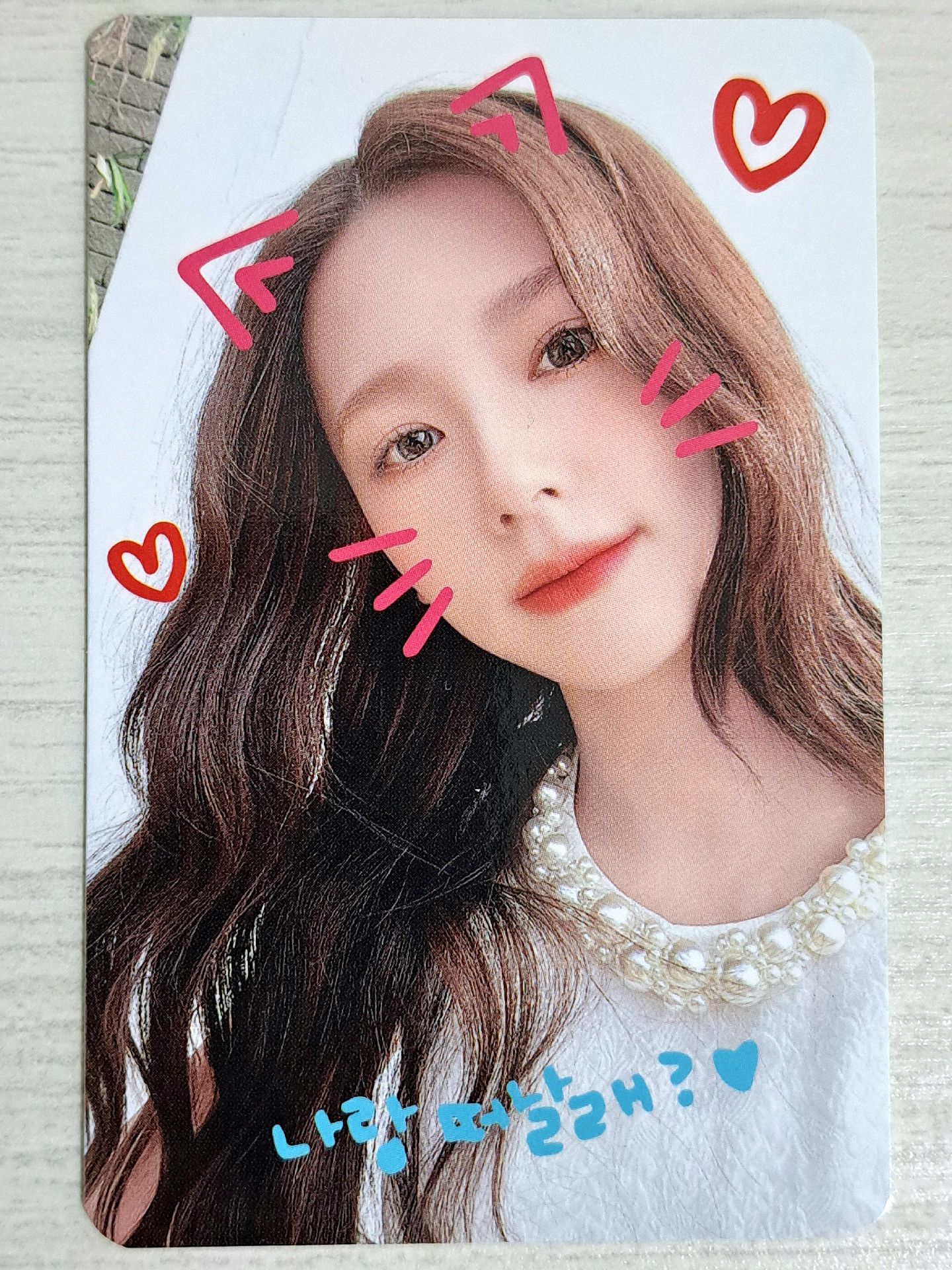 MY ms 特典卡 塗鴉麵