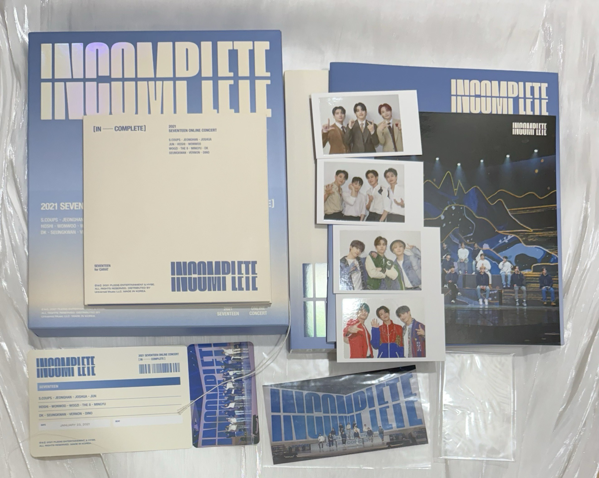 incomplete DVD空專+四張拍立得