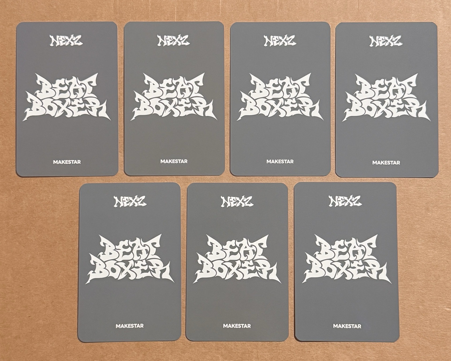 MS 台北線下3.0 簽名會 簽售卡 鏡面愛心 ver.