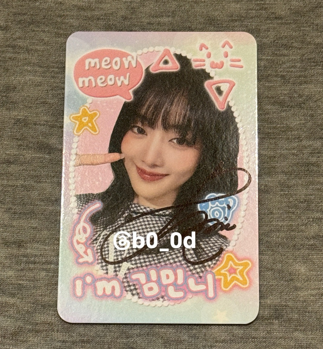 【全球僅3】i-dle 正規二輯《2》MS 13.0 金米妮 簽卡 大頭貼 ver. MINNIE