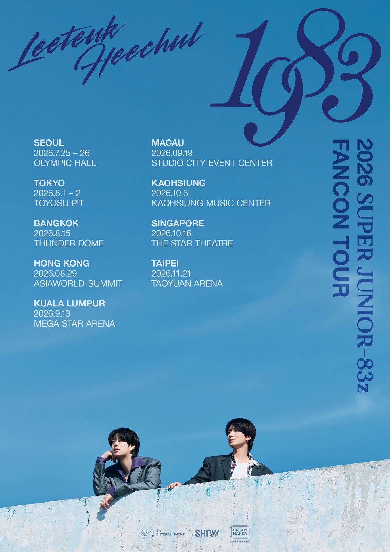 [2026 SUPER JUNIOR-83z FANCON TOUR [1983]]