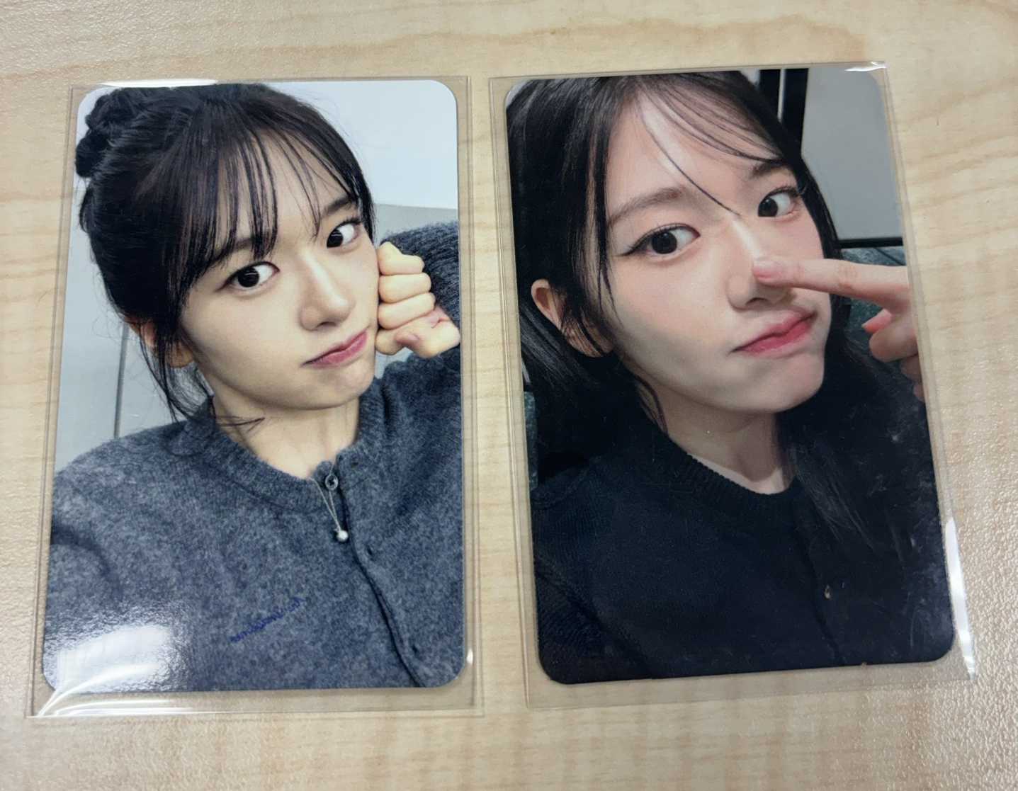 安俞真 IVE SECRET yeti 幸運卡 套出