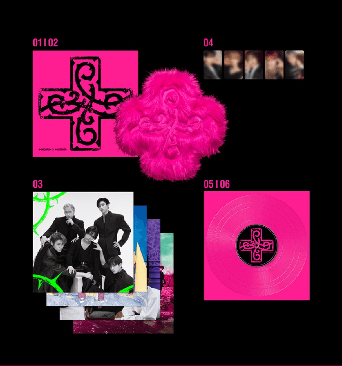 TXT 迷八 抱枕專