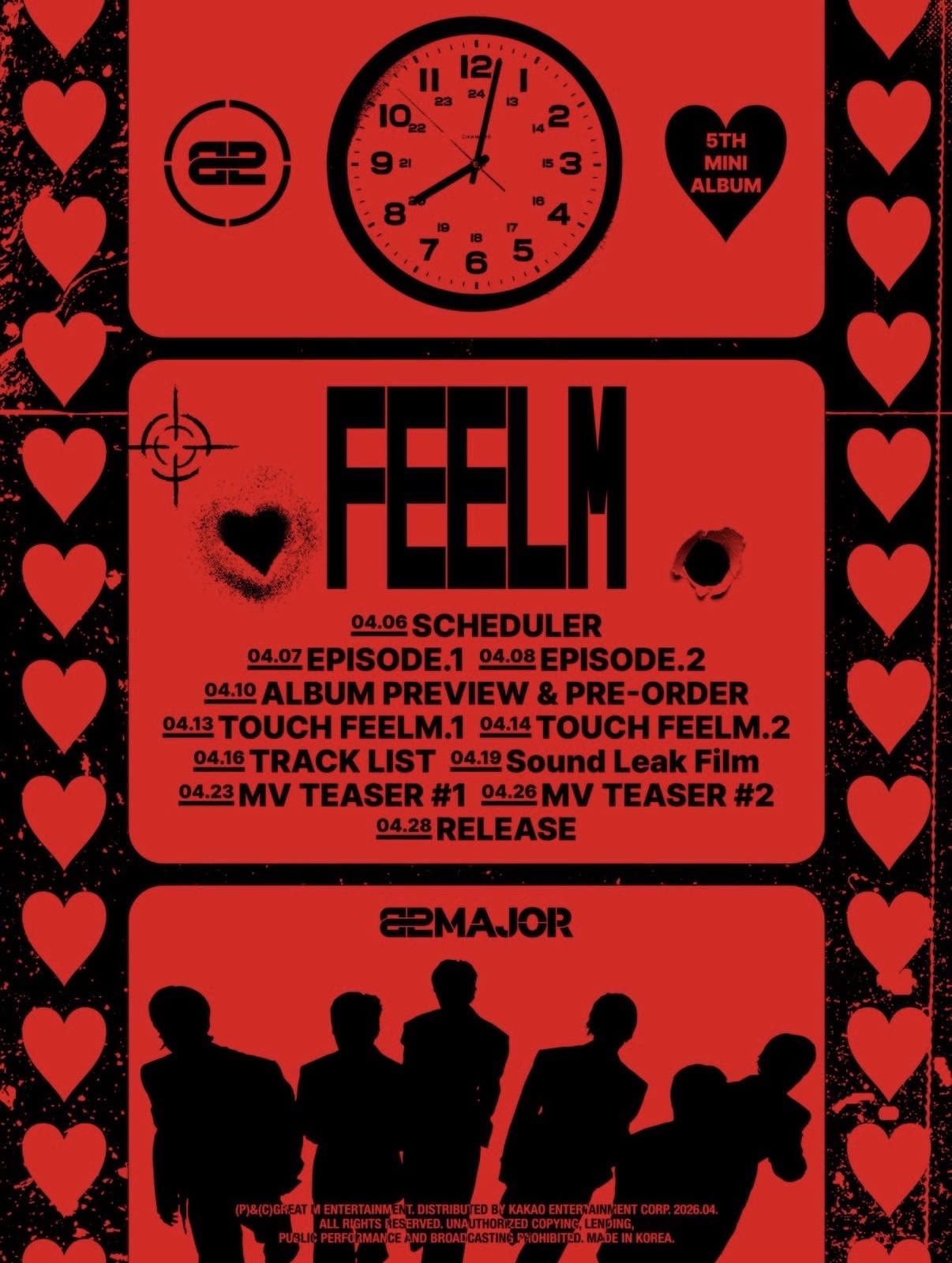5TH MINI ALBUM [FEELM]