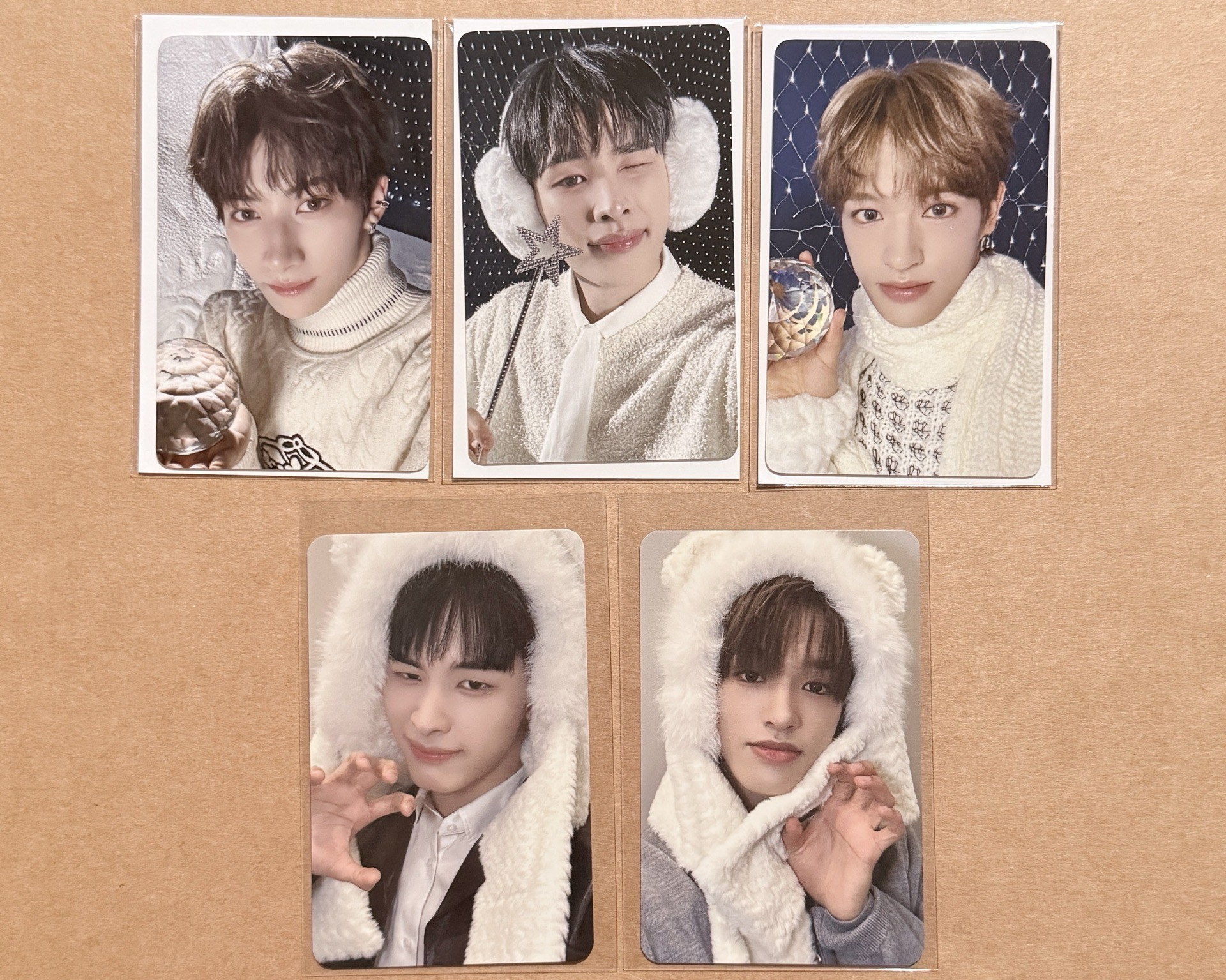 澳門簽售卡 白色小熊 ver. / 冬季一番賞